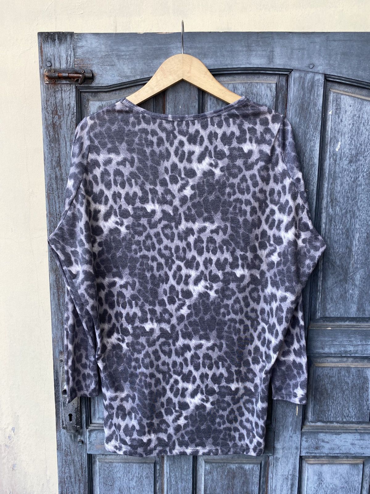 Japanese Brand LeShop Jeans Grunge Style Leopard Print Rhinestone Japanese Size S / US 4 / IT 40 - 2 Thumbnail