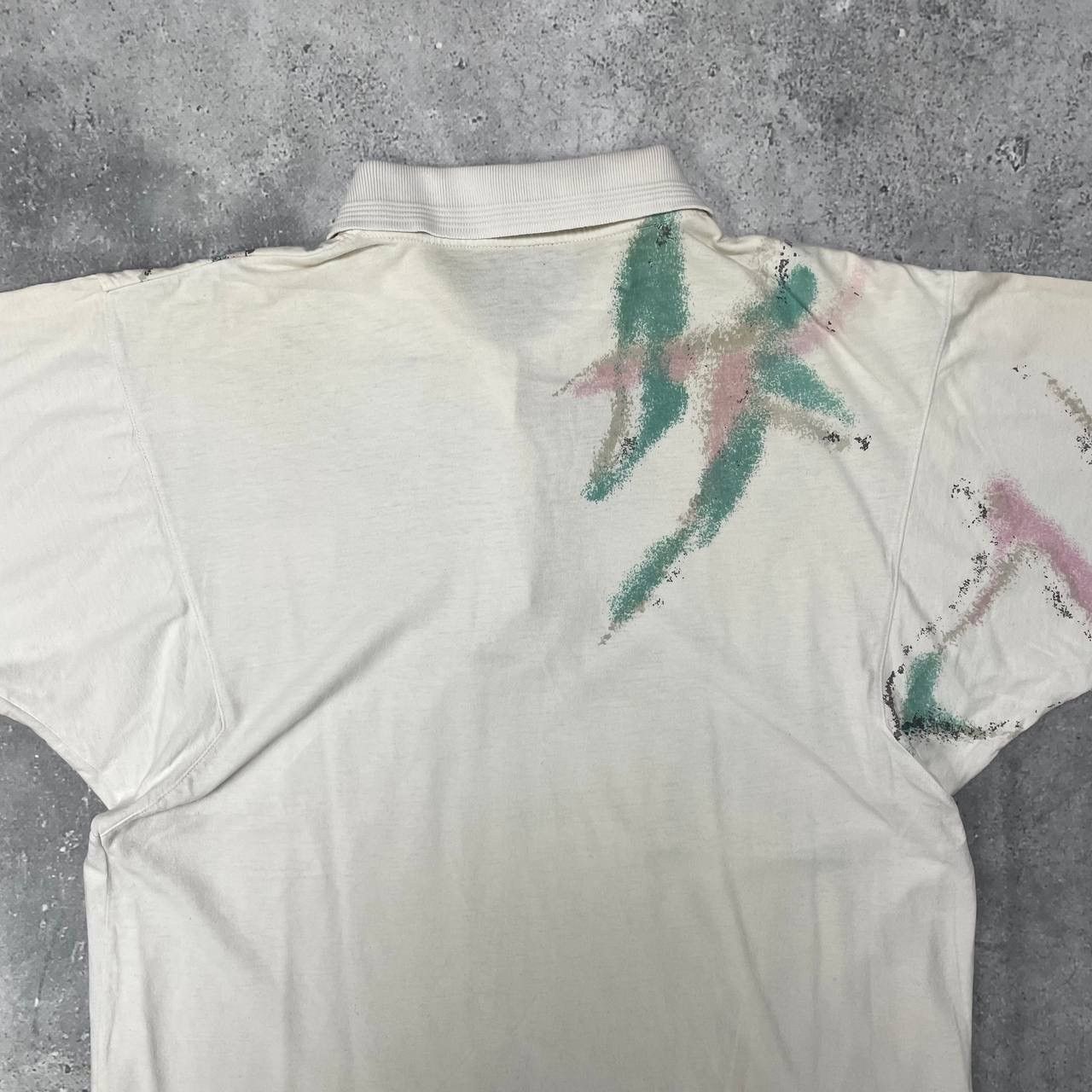 Puma Vintage 90s Puma Disc System Retro Polo Shirt White Size M Size US M / EU 48-50 / 2 - 20 Thumbnail