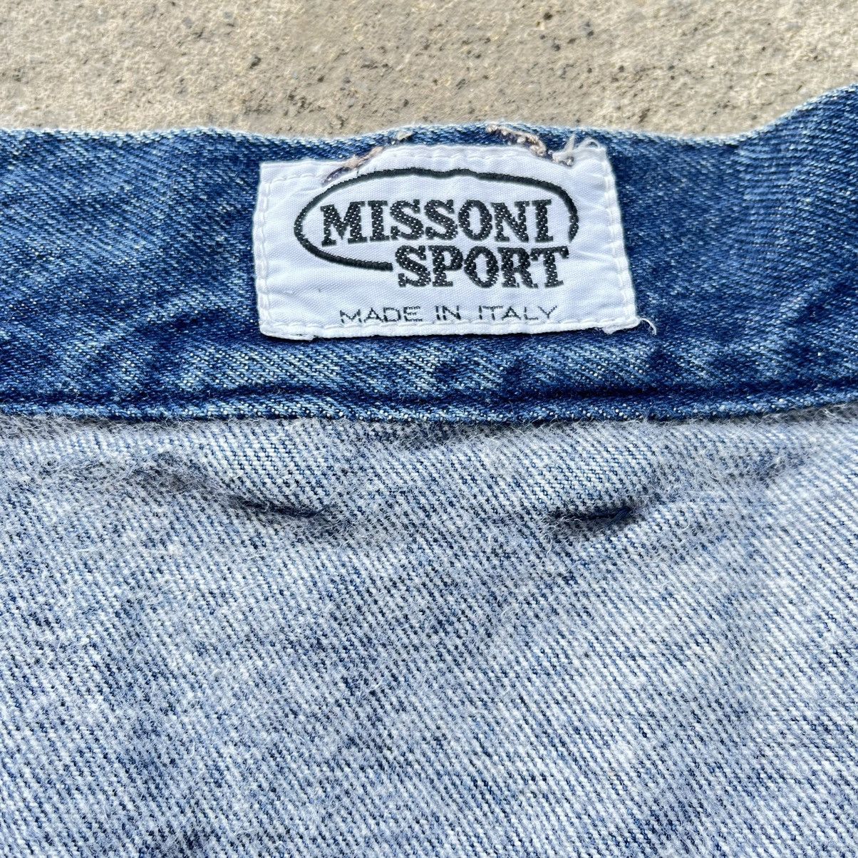 Missoni Vintage Missoni Sport Mini Skirt Denim Size 28" / US 6 / IT 42 - 19 Thumbnail