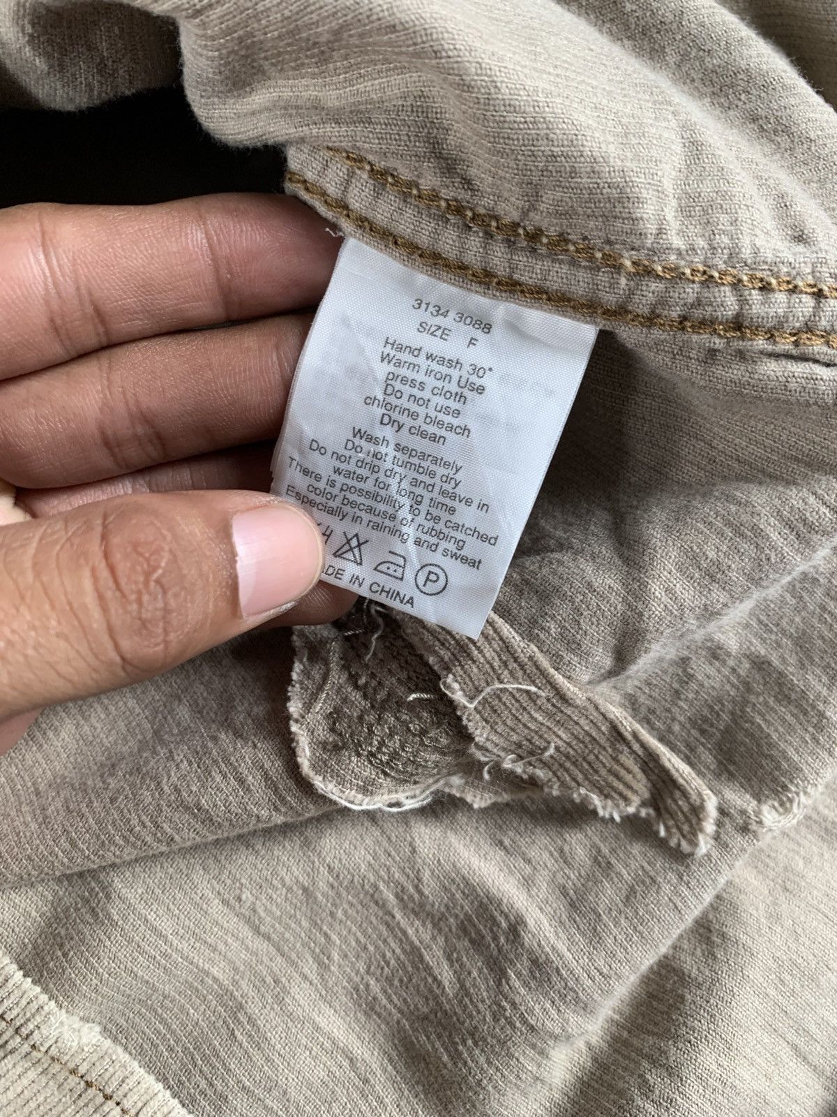 GOA New Genuine Vintage GOA raw ripped shirt Size US M / EU 48-50 / 2 - 8 Thumbnail