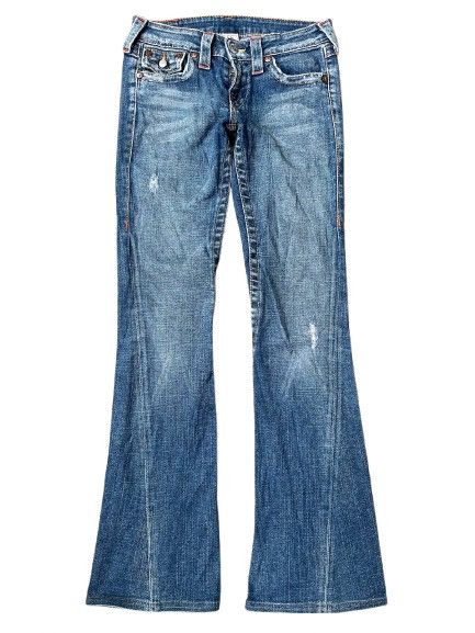 True Religion VINTAGE TRUE RELIGION FLARED JEANS MADE IN USA Size US 32 / EU 48 - 1 Thumbnail