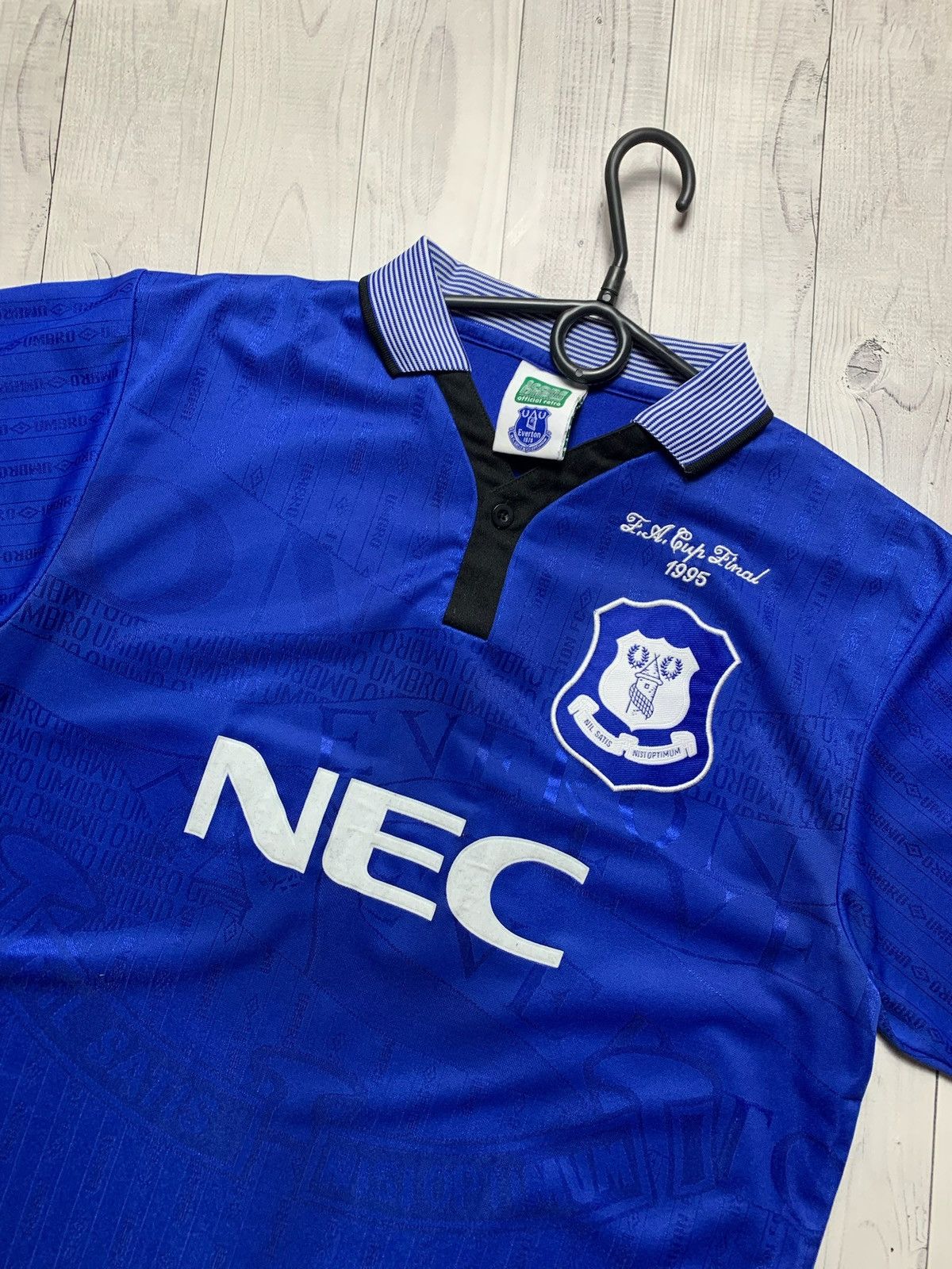 Vintage Vintage Everton retro soccer jersey size L logo rare Size US L / EU 52-54 / 3 - 2 Thumbnail