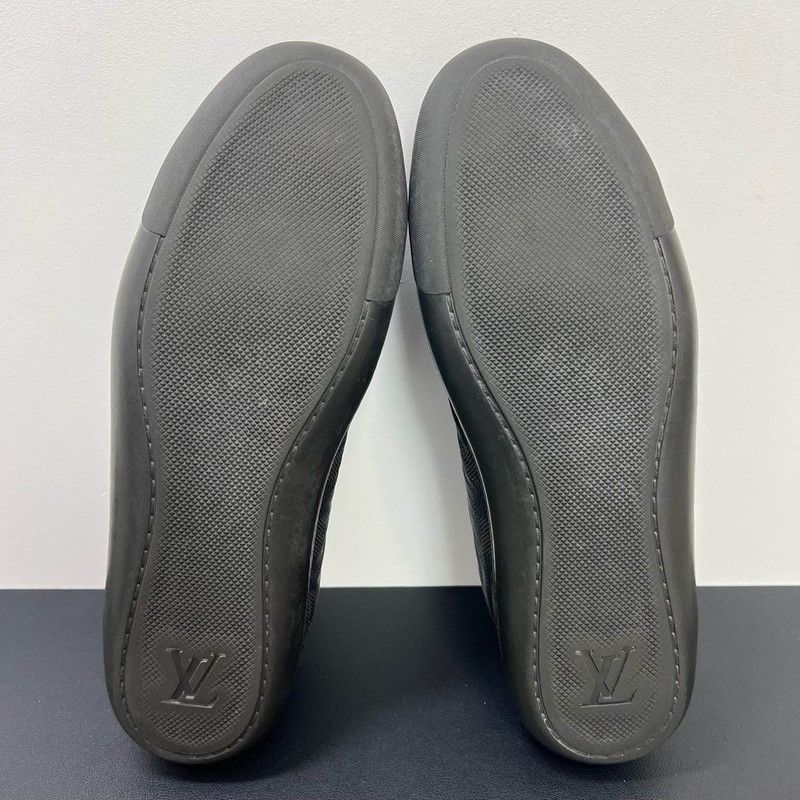 Louis Vuitton Louis Vuitton Men's Black Casual Sneakers - Size US 9.5 / EU 42-43 - 4 Thumbnail