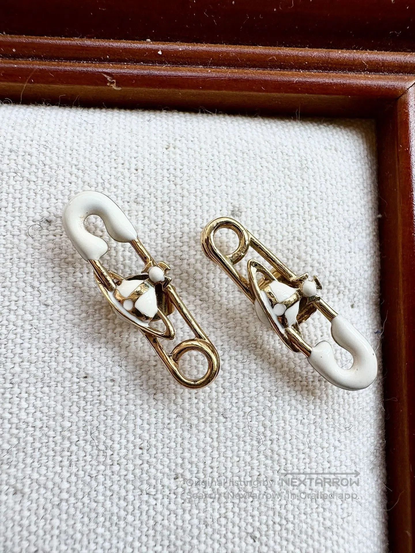 Vivienne Westwood Vivienne Westwood Vintage Saturn Earrings. Size ONE SIZE - 2 Thumbnail
