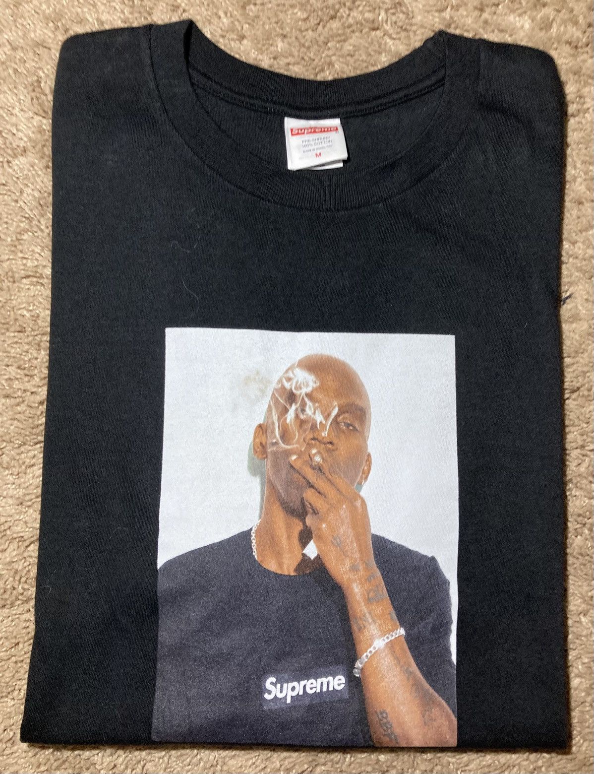 Supreme 2025 Supreme Dean Blunt Photo Tee Black Music DB Size US M / EU 48-50 / 2 - 1 Thumbnail