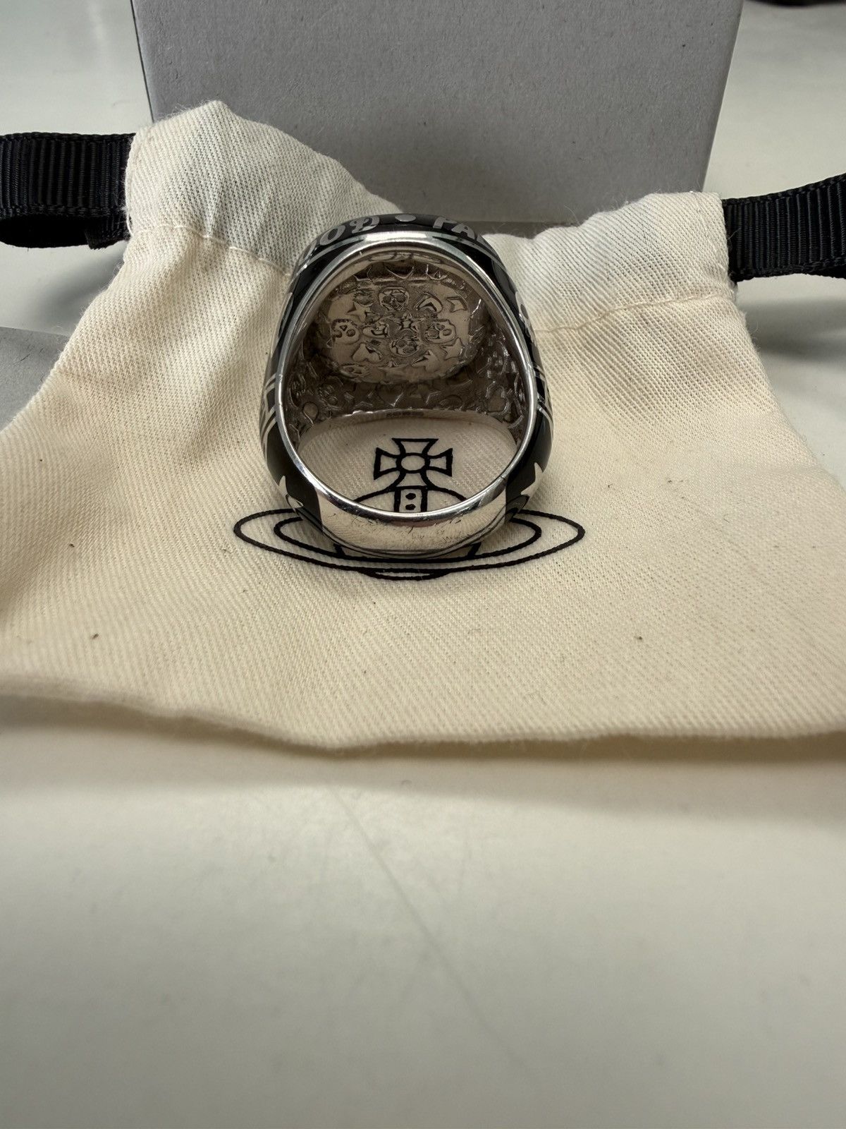 Palace × Vivienne Westwood Palace x Vivienne Westwood College Ring XL Size ONE SIZE - 4 Thumbnail