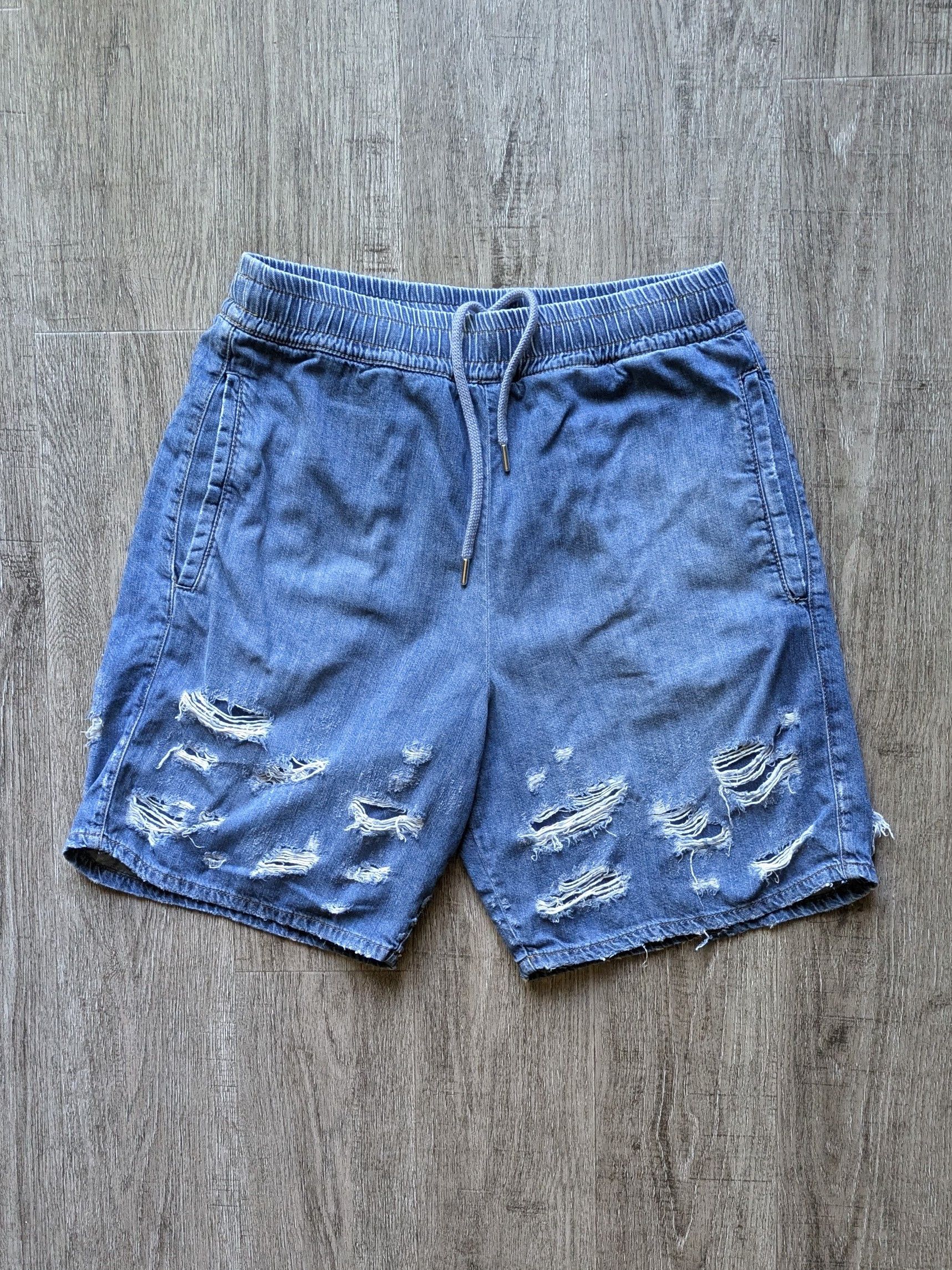 Diesel D-horty Distressed Shorts Size US 32 / EU 48 - 1 Thumbnail