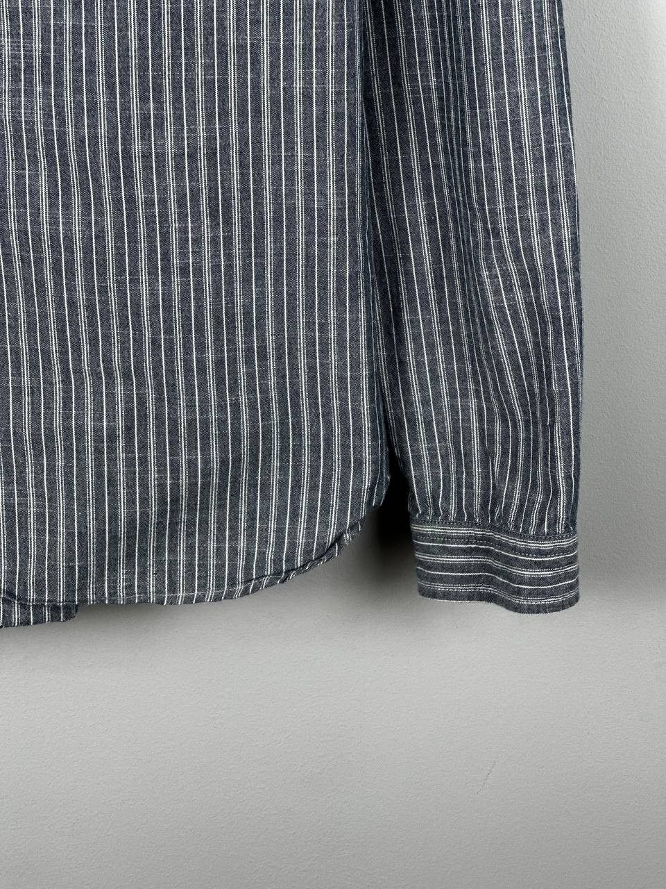 Oliver Spencer Oliver Spencer Luxury Cotton Casual Shirt Grey Size US L / EU 52-54 / 3 - 6 Thumbnail