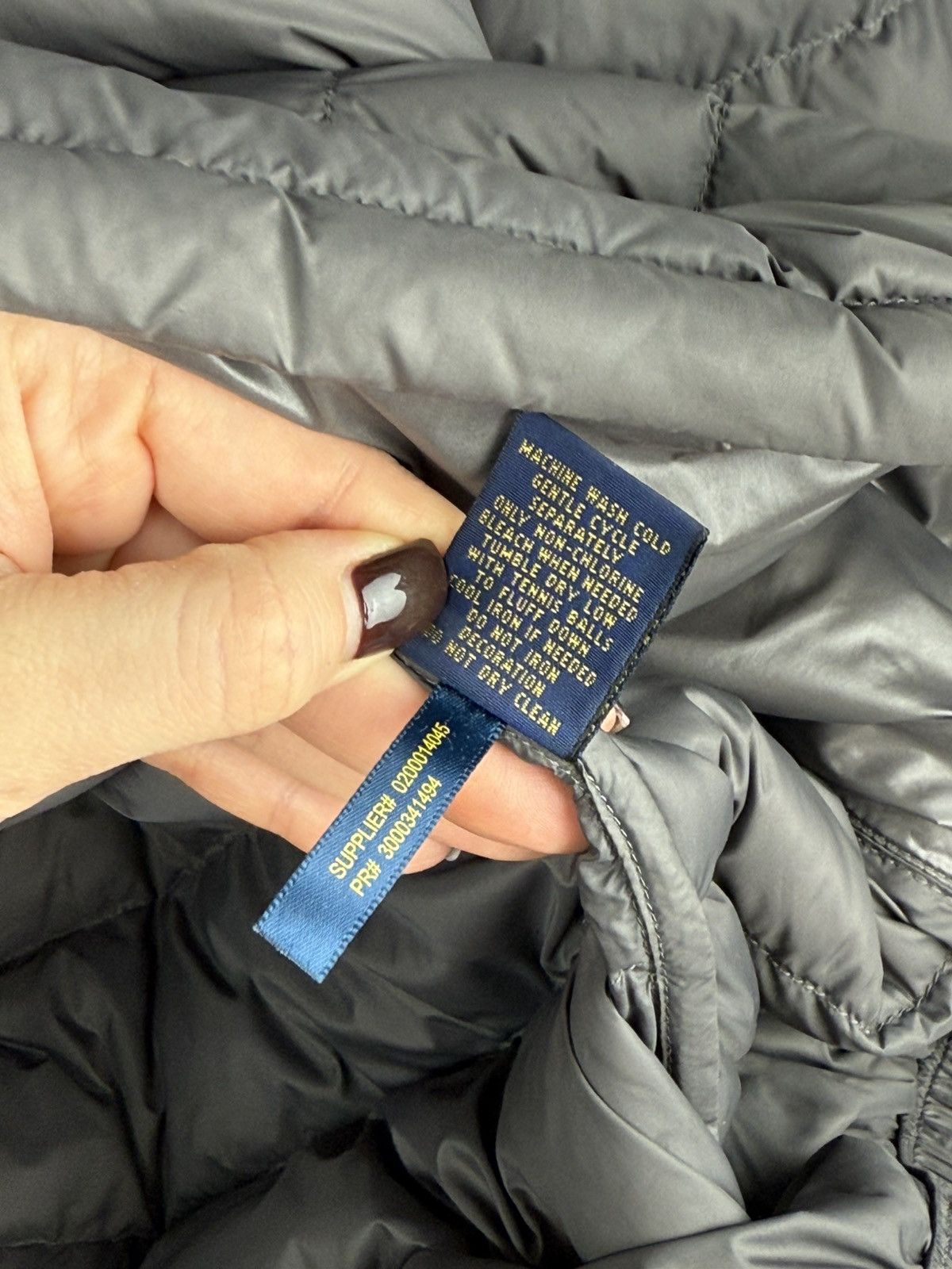 Polo Ralph Lauren Polo Ralph Lauren Micro Down Puffer Hooded Full Zip Jacket Size US L / EU 52-54 / 3 - 13 Thumbnail