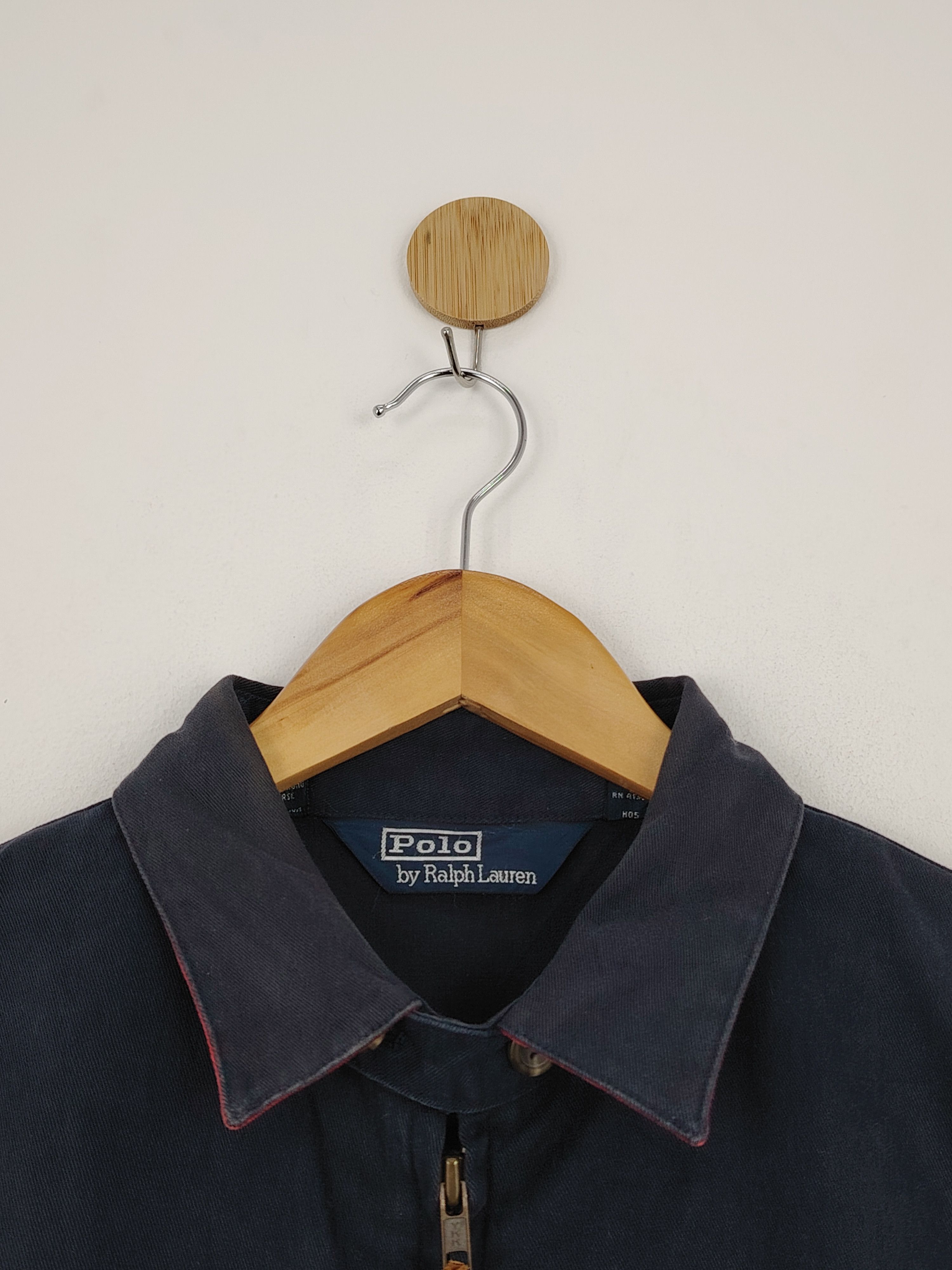 Designer × Polo Ralph Lauren × Vintage Vintage Designer Polo Ralph Lauren Zipper Jacket Size US M / EU 48-50 / 2 - 12 Thumbnail