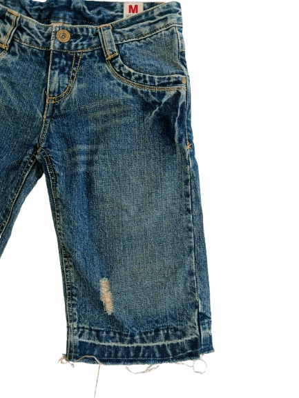 Japanese Brand KISS MARK DENIM Short Pants Nice Style Size 29" - 5 Thumbnail