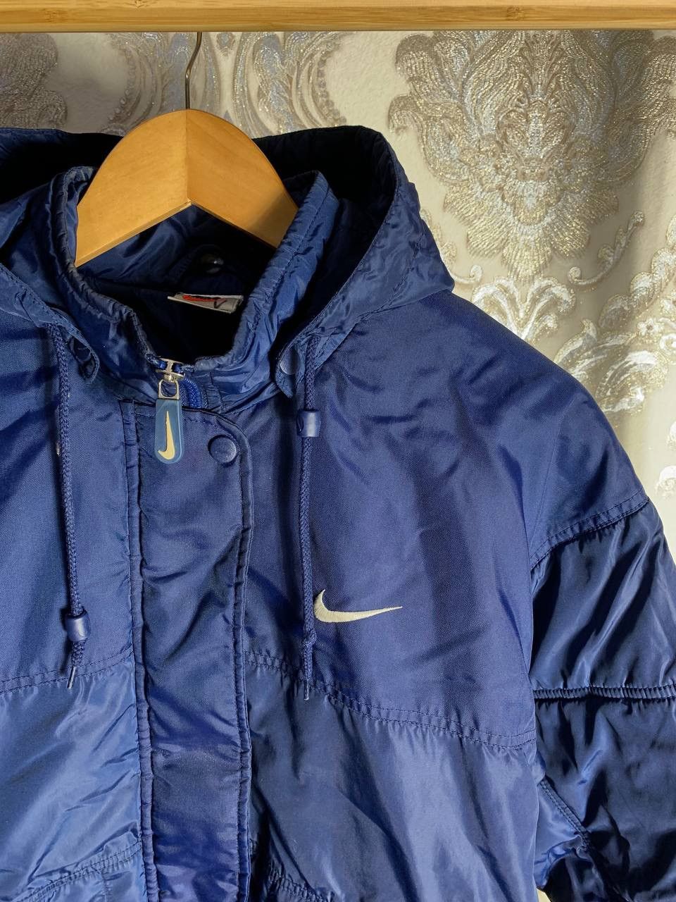 Nike × Vintage VERY RARE NIKE DOWN LIGHT JACKET BIG LOGO SWOOSH Y2K 90s SK8 Size US S / EU 44-46 / 1 - 3 Thumbnail