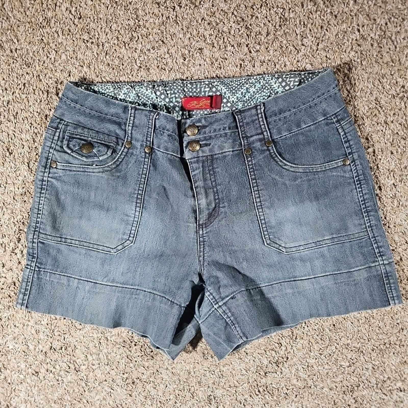 Other One 5 One Women’s Size 12 Five Pocket Denim Shorts Size 34" / US 12 / IT 48 - 1 Thumbnail