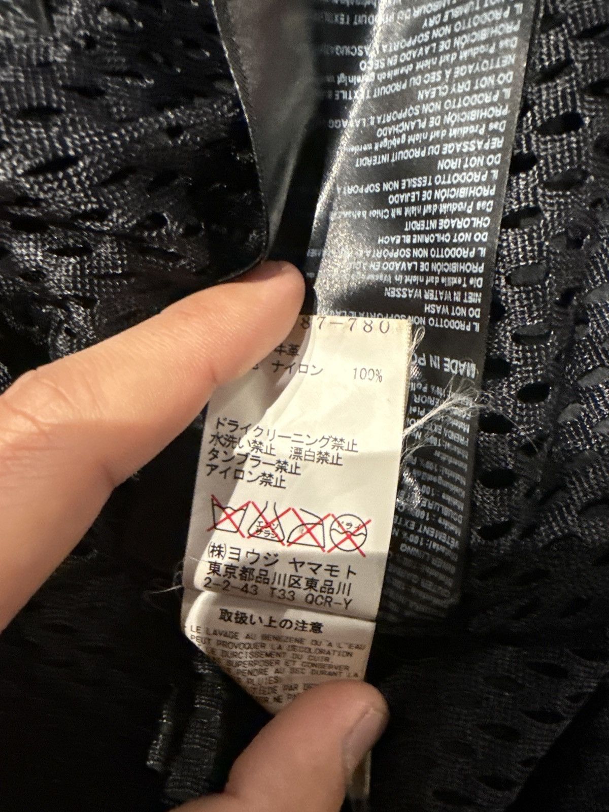 Yohji Yamamoto dainese x yohji yamamoto Size US M / EU 48-50 / 2 - 9 Thumbnail