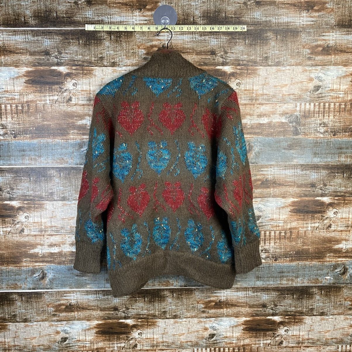 Other DL Anjoue Roze Brown Cardigan Knitwear #C1150 Size XL / US 12-14 / IT 48-50 - 12 Thumbnail