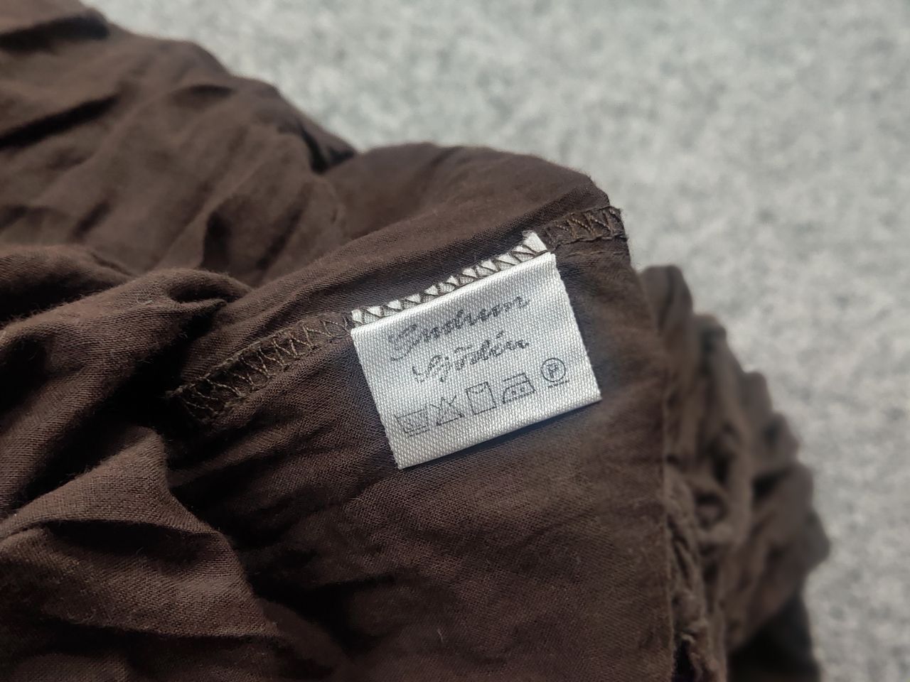 Gudrun Sjoden Gudrun Sjödén Design Wide Baggy light dark brown pants Size 29" - 12 Thumbnail