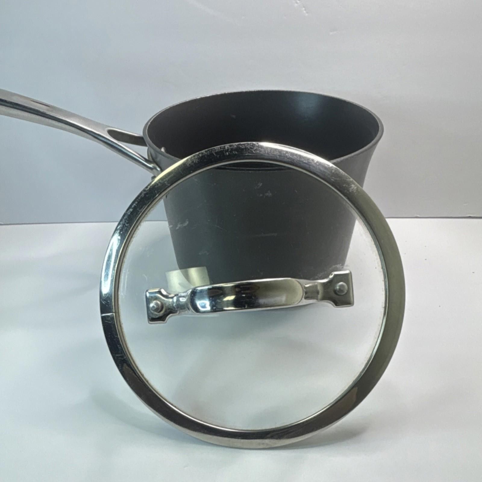 Kirkland Signature Kirkland Signature 3 qt Non-Stick Aluminum Saucepan with Lid Size ONE SIZE - 7 Thumbnail