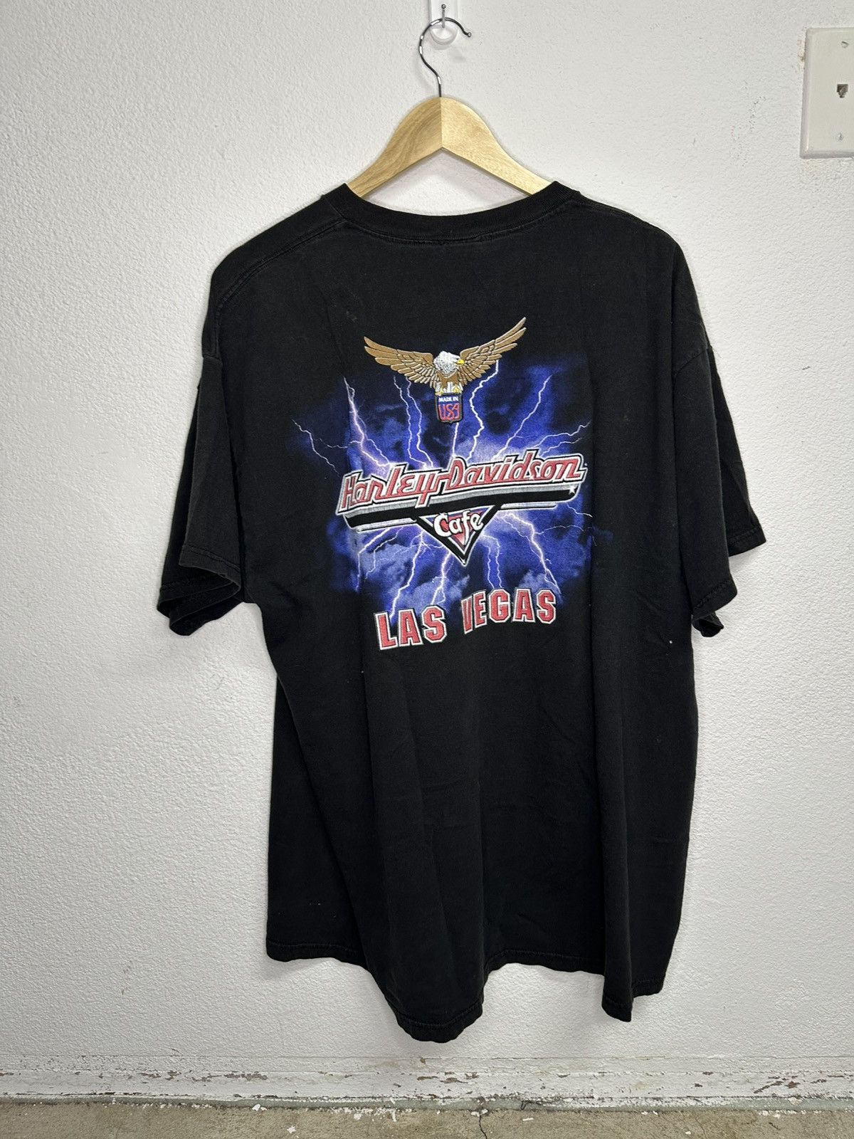 Harley Davidson Vintage Harley Davidson, lightning T-shirt Size US XL / EU 56 / 4 - 1 Thumbnail