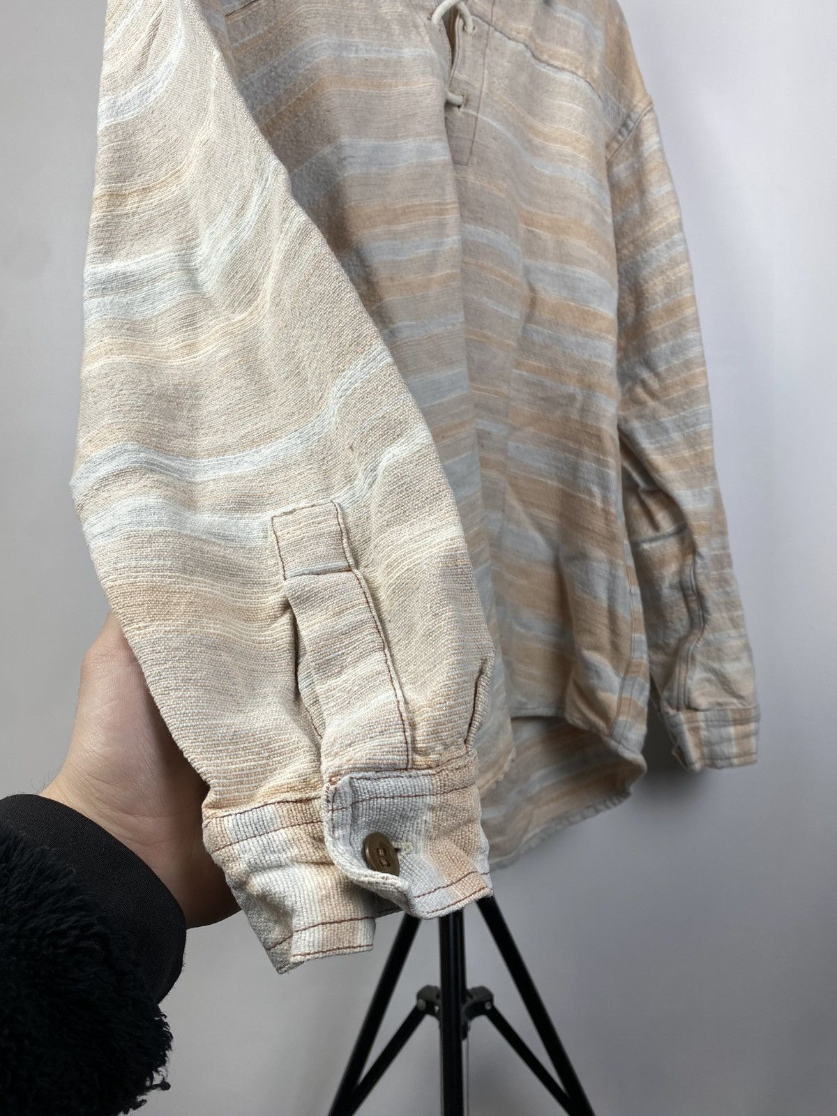 If Six Was Nine × Japanese Brand × Le Grande Bleu (L.G.B.) 💥Y2k Vintage Organic Cotton Handmade Knit Sweater Sweatshirt Size US L / EU 52-54 / 3 - 7 Thumbnail