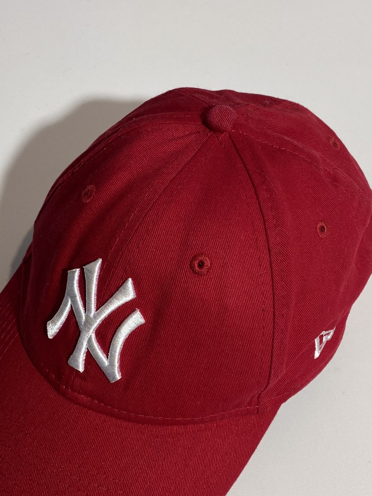 New Era New Era New York Yankees Y2k Streetwear Hot Red cap Size ONE SIZE - 5 Thumbnail