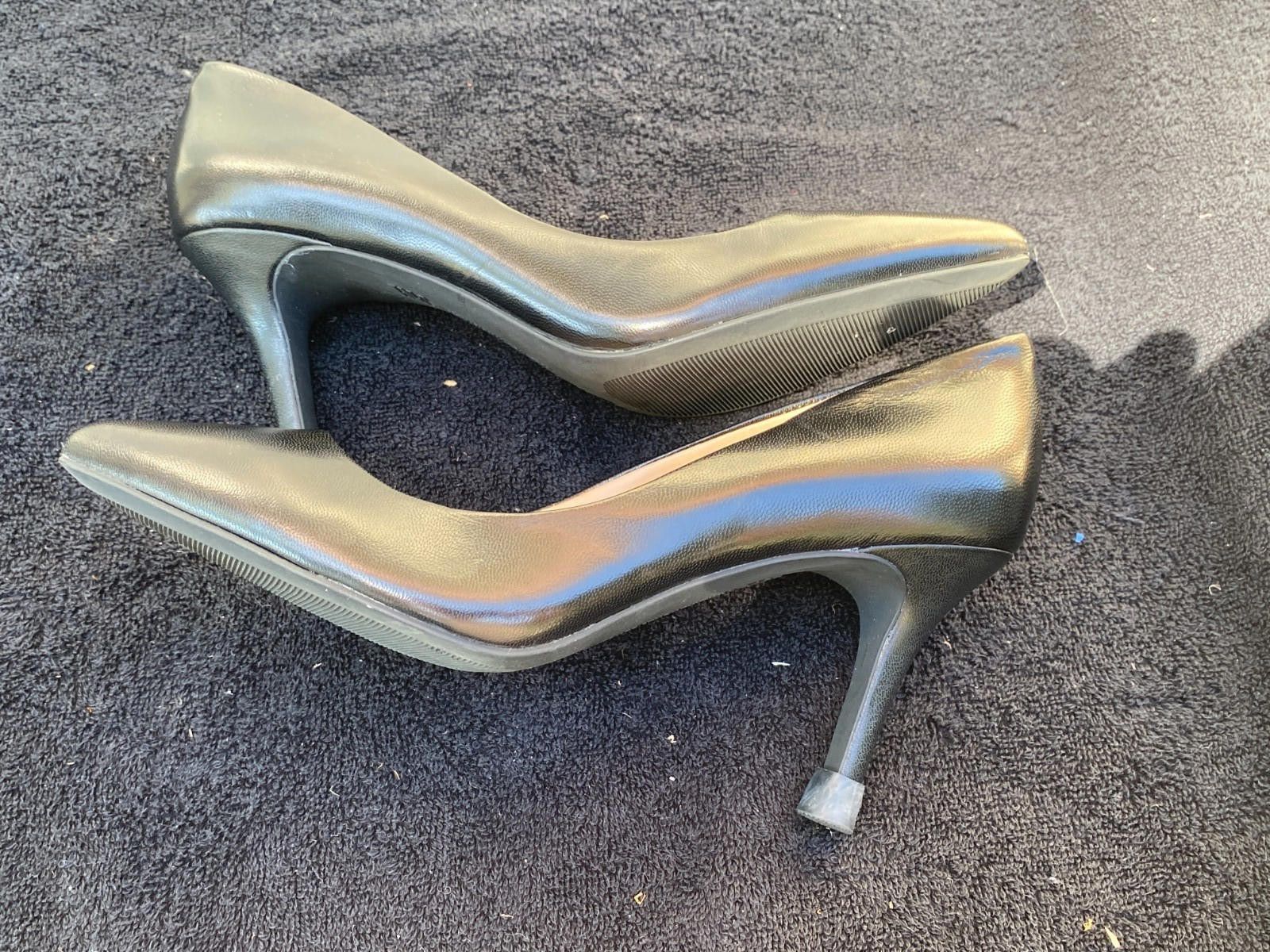 Designer I.N.C. International Concepts Zitah Pump Leather Sz. 9M-S619 Size US 9 / IT 39 - 3 Thumbnail