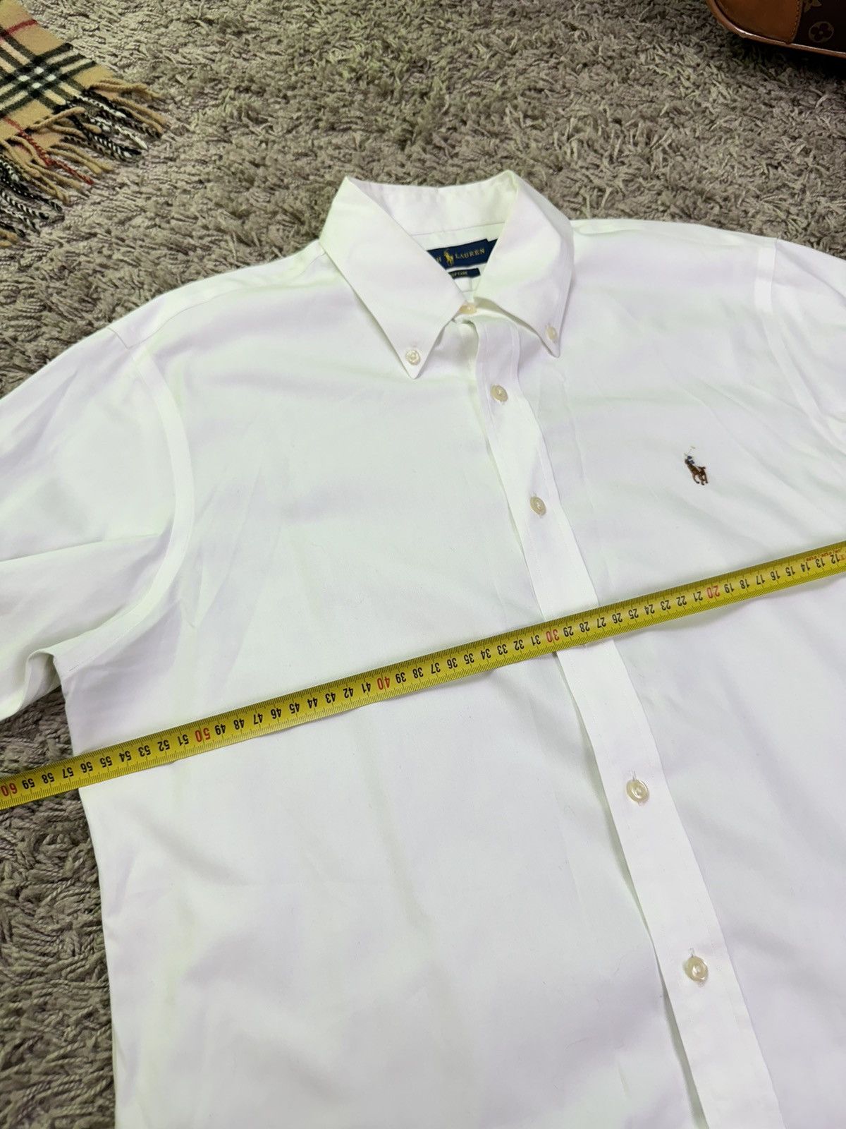 Polo Ralph Lauren White shirt Polo Ralph Lauren Oxford original old money item Size US L / EU 52-54 / 3 - 6 Thumbnail