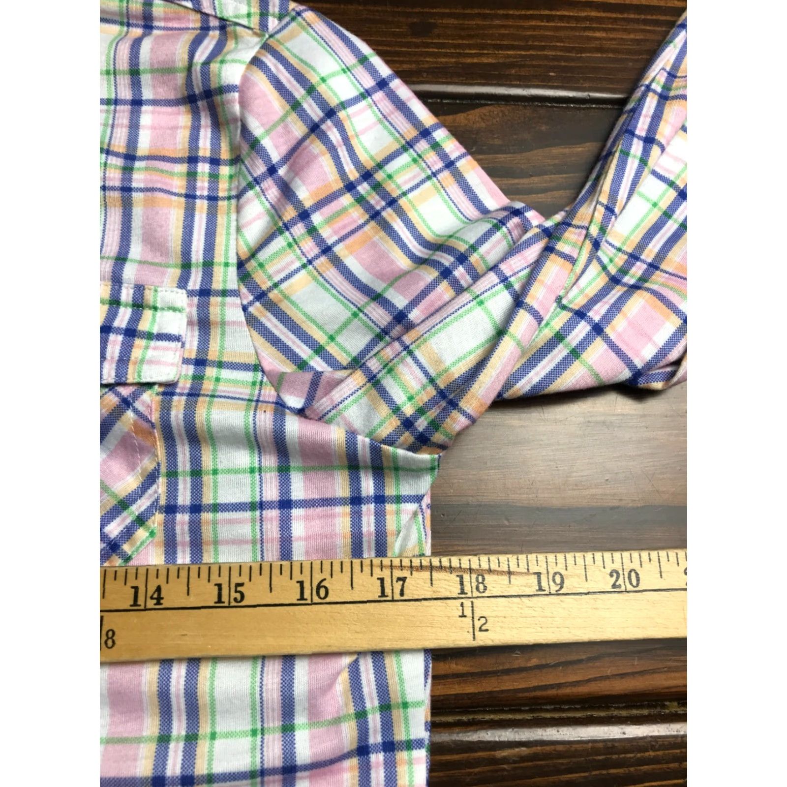 Pinko STACCATO Shirt Womens Size S Plaid Multicolor Button Up Neck Collared Long Sleeve Casual Fall Spring Summer Womens Size S / US 4 / IT 40 - 3 Thumbnail