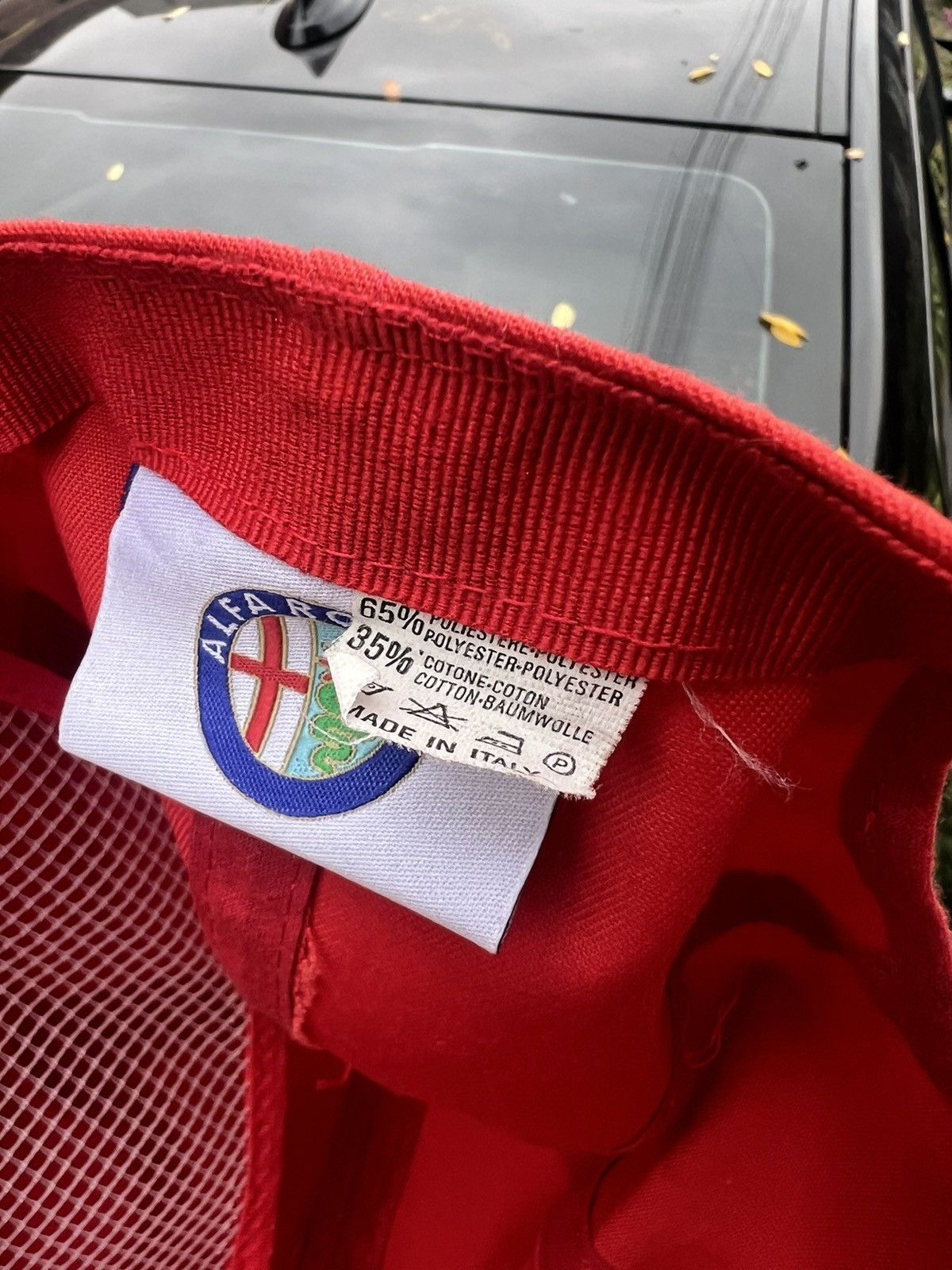 Vintage Vintage 80s Alfa Romeo Hat Baseball Cap Logo Car Size ONE SIZE - 10 Thumbnail