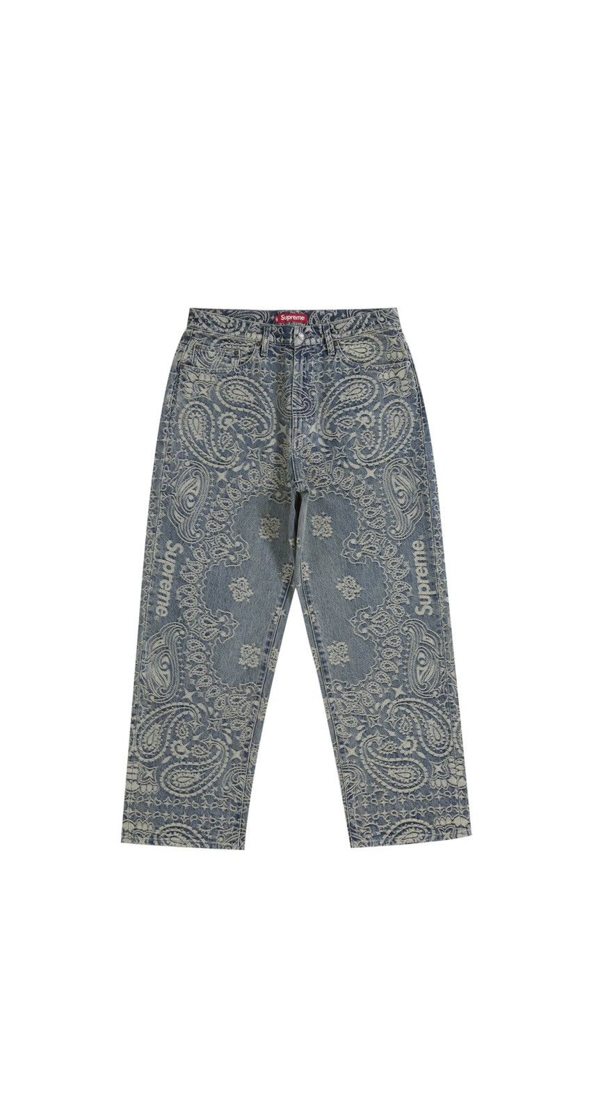 Coogi × Supreme Coogi x Supreme Baggy jean | Grailed