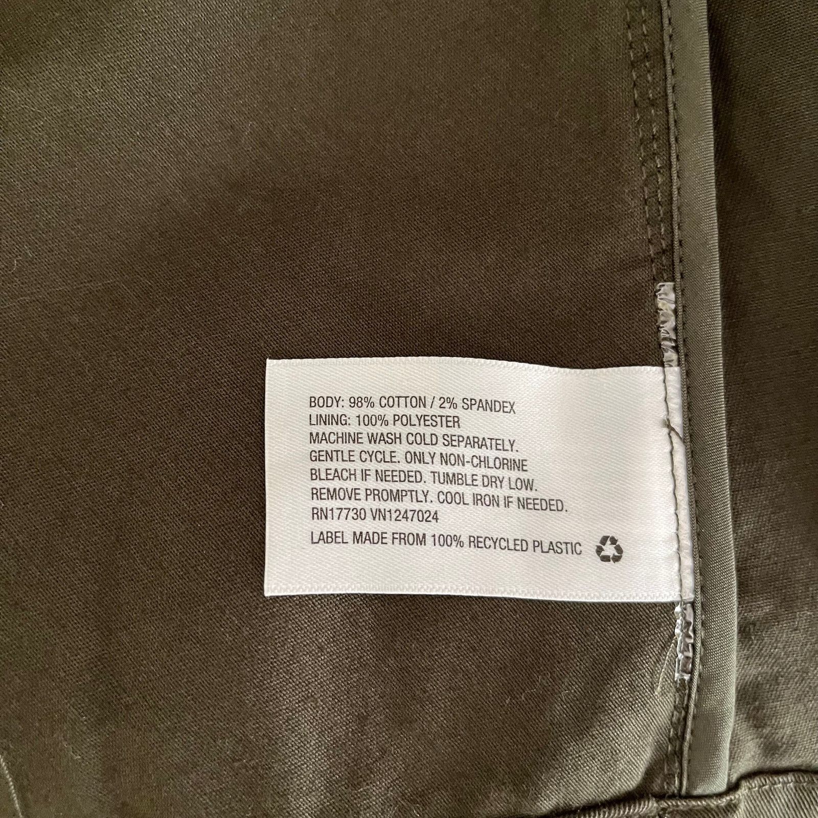 Altuzarra × Target Basics NWT Altuzarra x Target Olive Green Cotton Twill Trench Coat Size XS / US 0-2 / IT 36-38 - 5 Thumbnail