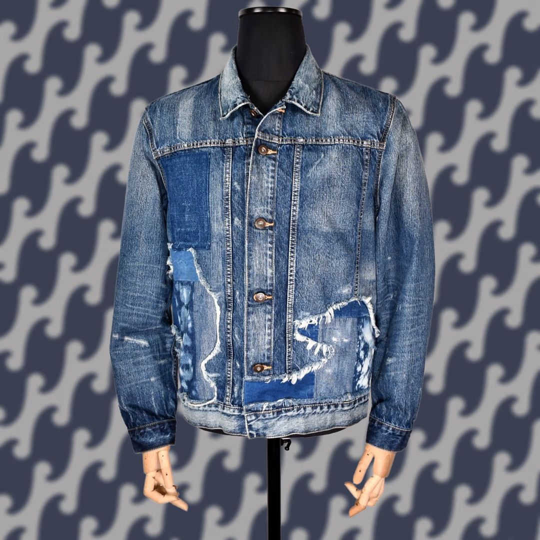 Levi's Levi’s Made & Crafted Boro Trucker Type IV Patched Jacket Made in Japan size 3 L Size US L / EU 52-54 / 3 - 1 Thumbnail
