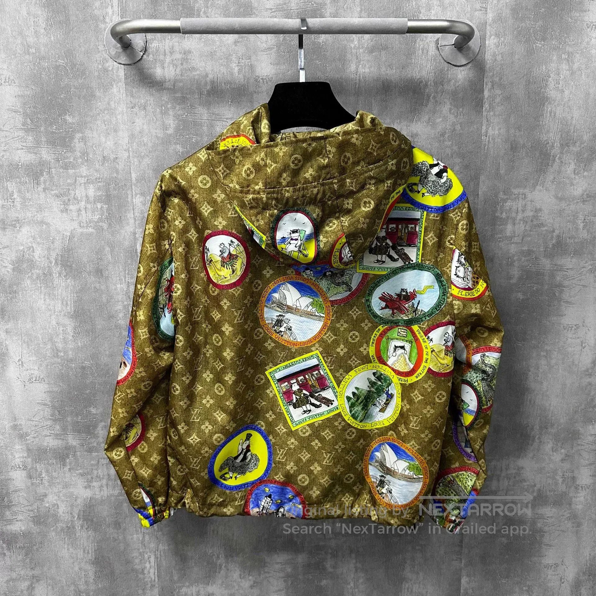 Louis Vuitton Louis Vuitton Catogram Collaboration Jacket. Size XS / US 0-2 / IT 36-38 - 2 Thumbnail