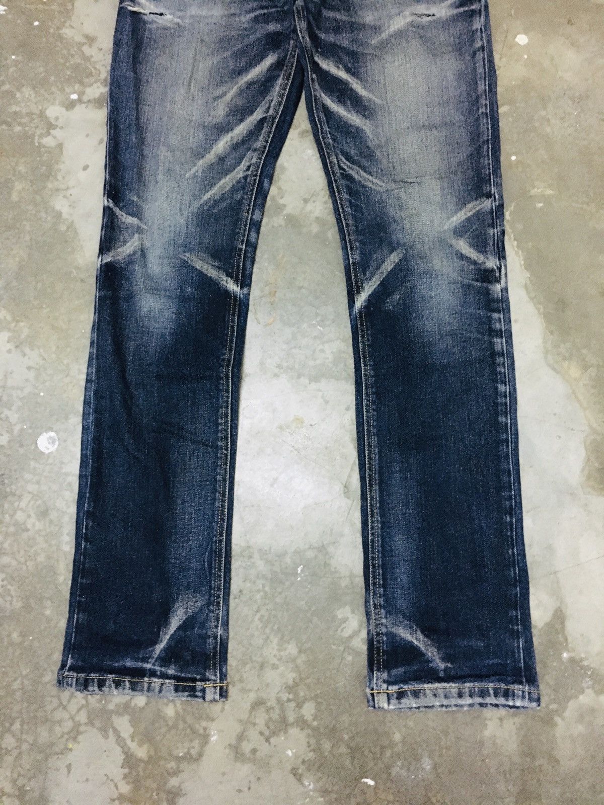 Michel Klein Michel Klein Homme Distressed Jeans (15) Size US 34 / EU 50 - 3 Thumbnail