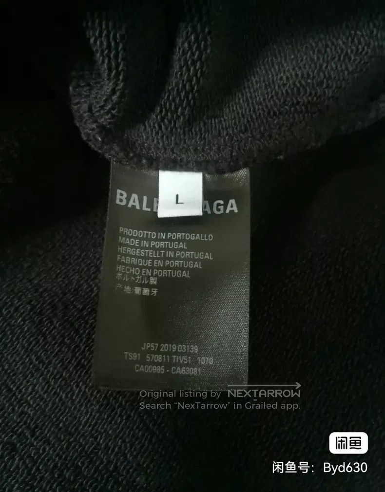 Balenciaga Balenciaga Hoodie Sweatshirt Jacket, Size L Size US L / EU 52-54 / 3 - 4 Thumbnail