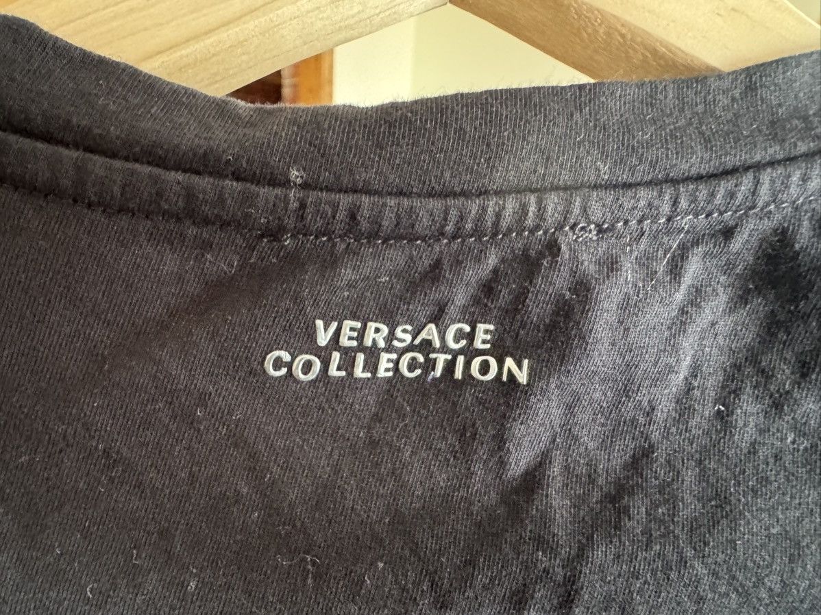 Versace Versace Collection Black Baroque Print Tee Size US S / EU 44-46 / 1 - 2 Thumbnail