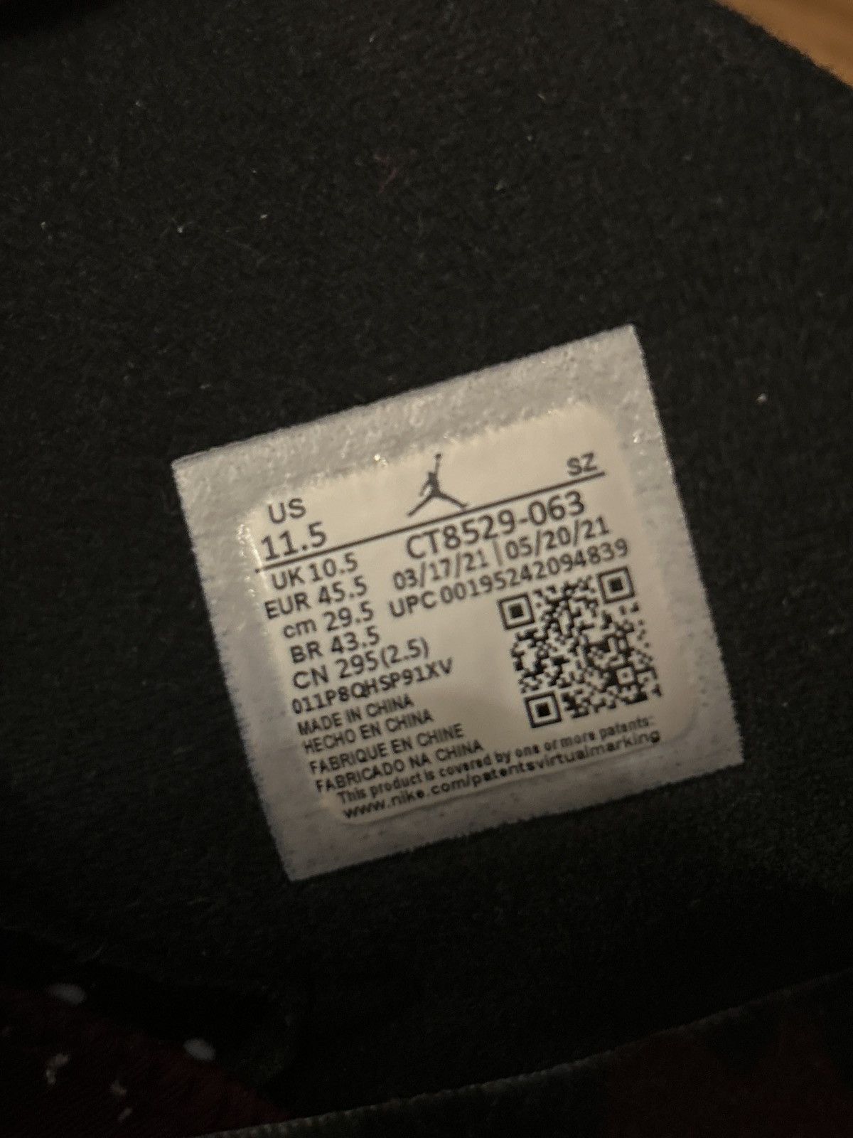 Jordan Brand Jordan 11 Size US 11.5 / EU 44-45 - 6 Thumbnail