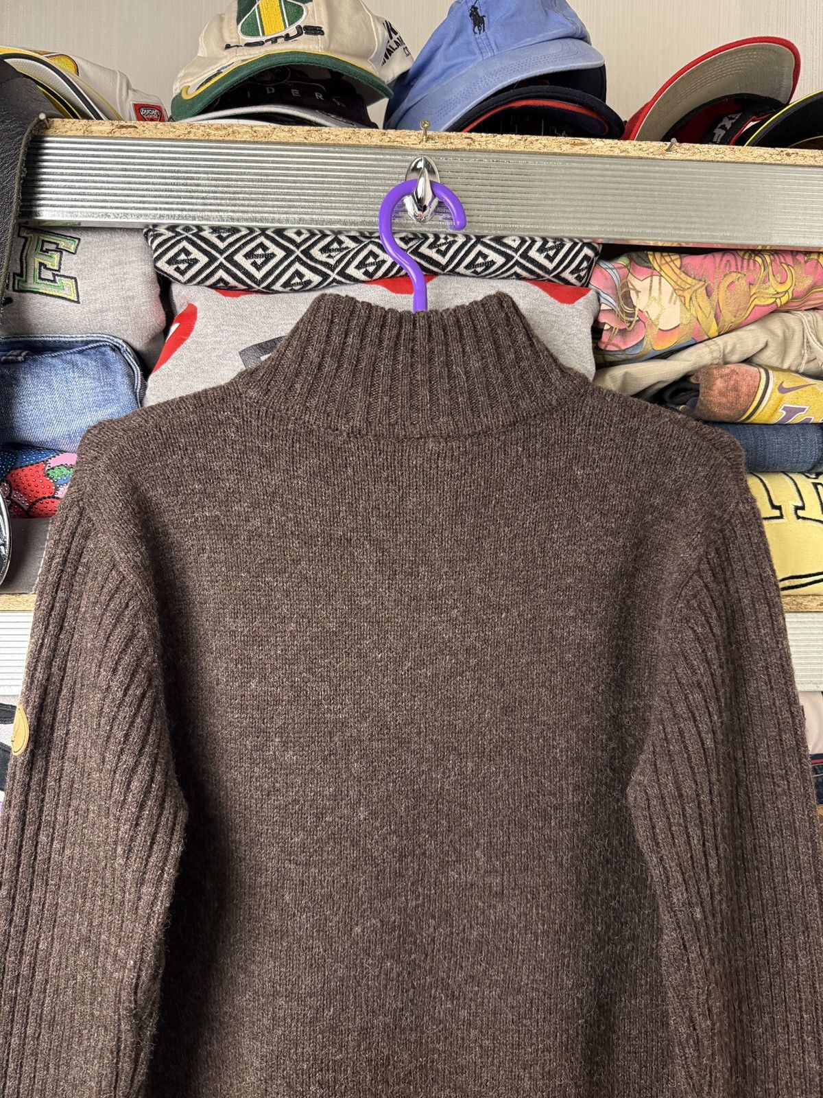 Fjallraven FJALLRAVEN Wool Red Fox Sweater Jumper Zip Hiking Big Logo Size US M / EU 48-50 / 2 - 4 Thumbnail