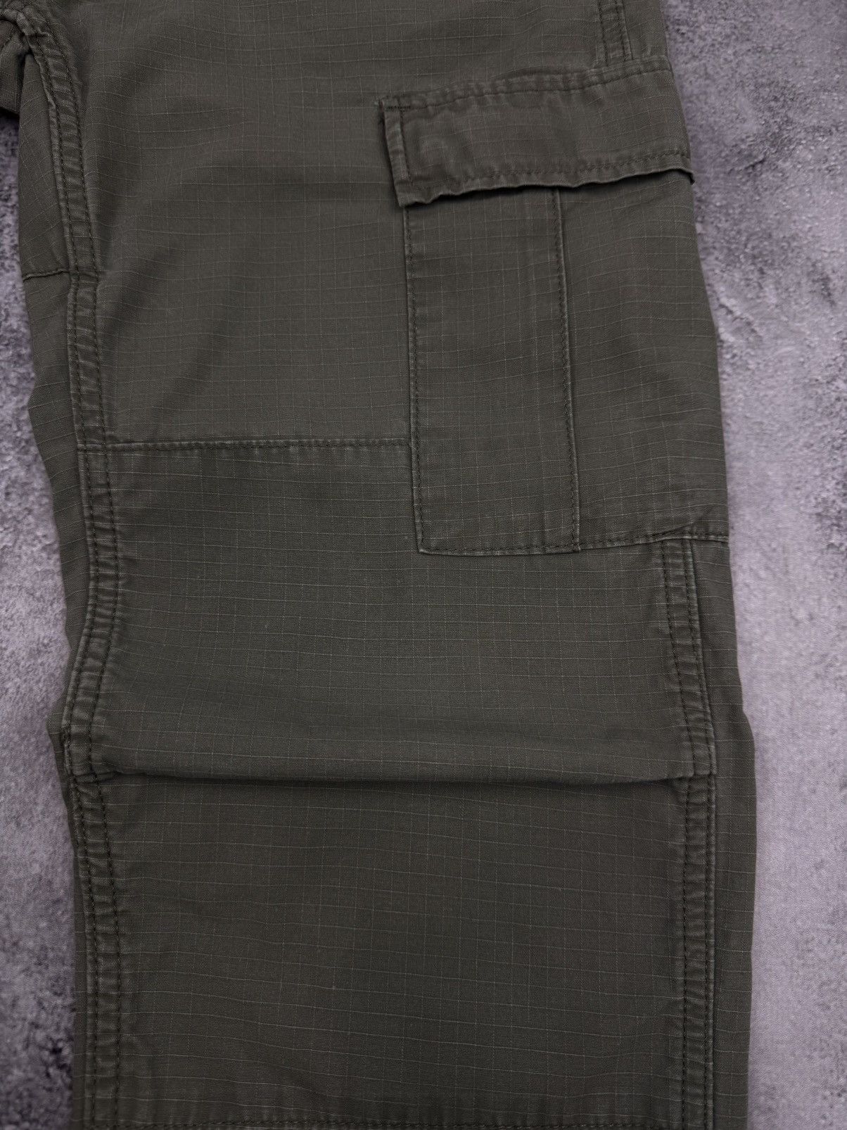 Carhartt Carhartt Men Cargo Pants Olive Cotton Size 29 Size US 28 / EU 44 - 6 Thumbnail