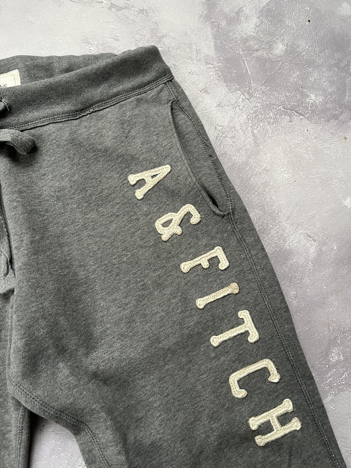 Abercrombie & Fitch VINTAGE ABERCROMBIE & FITCH GRAY SWEATPANTS MEDIUM Size US 32 / EU 48 - 8 Thumbnail