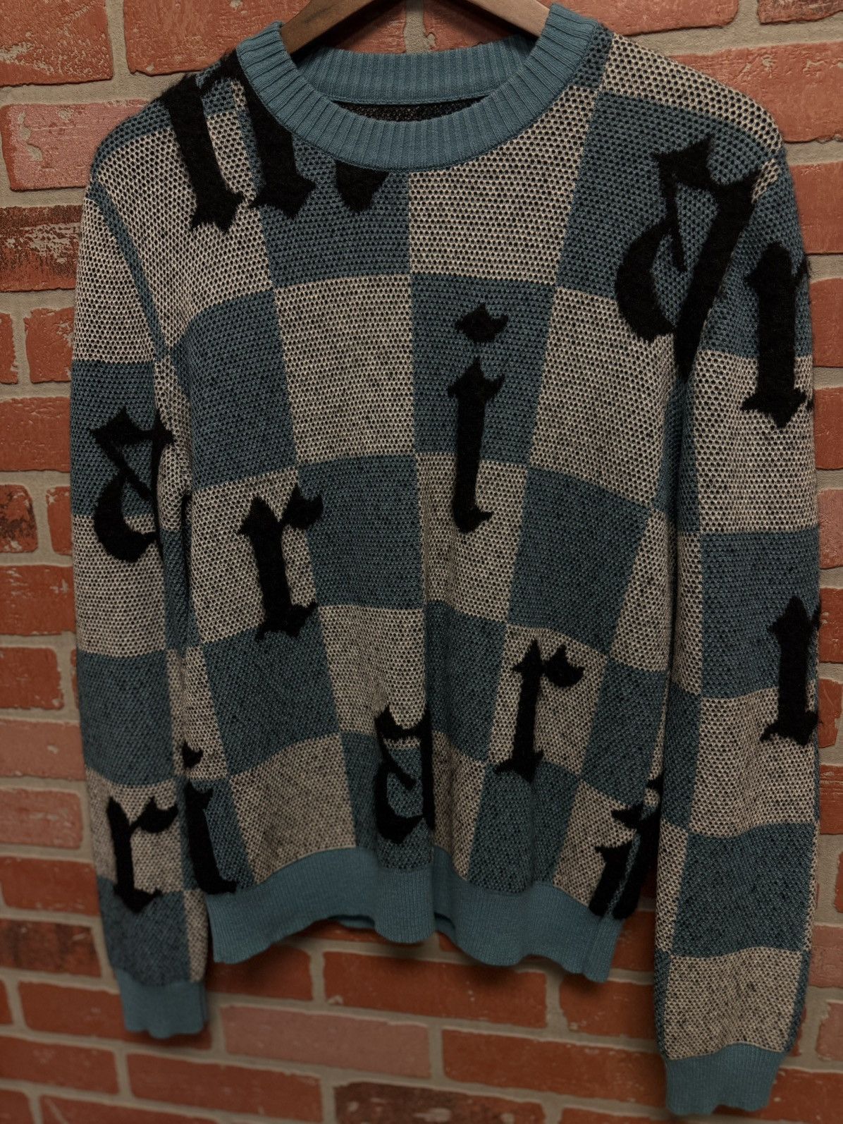 Amiri Amiri Long Sleeve Knit Sweater Crewneck Size Small Clean 🧼 Size US S / EU 44-46 / 1 - 3 Thumbnail
