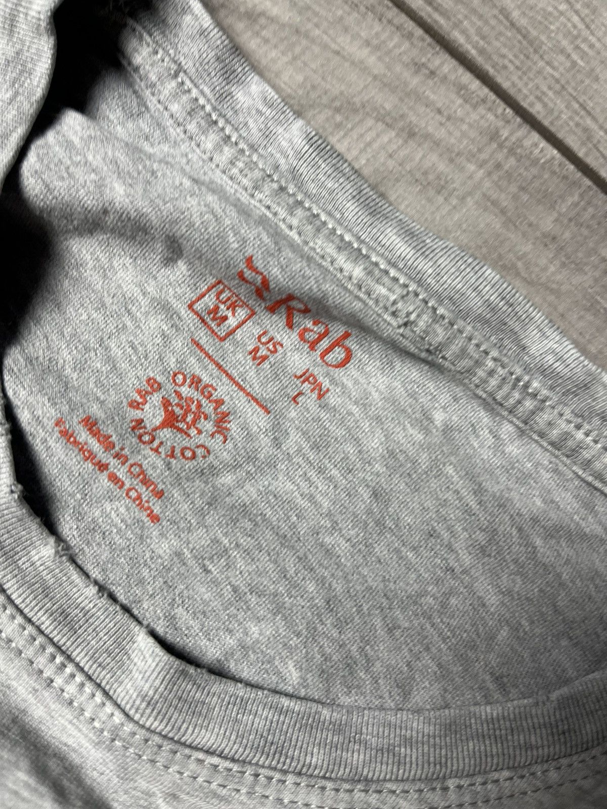 Rab Rab made by climbers Tshirt reverse size Medium Size US M / EU 48-50 / 2 - 4 Thumbnail