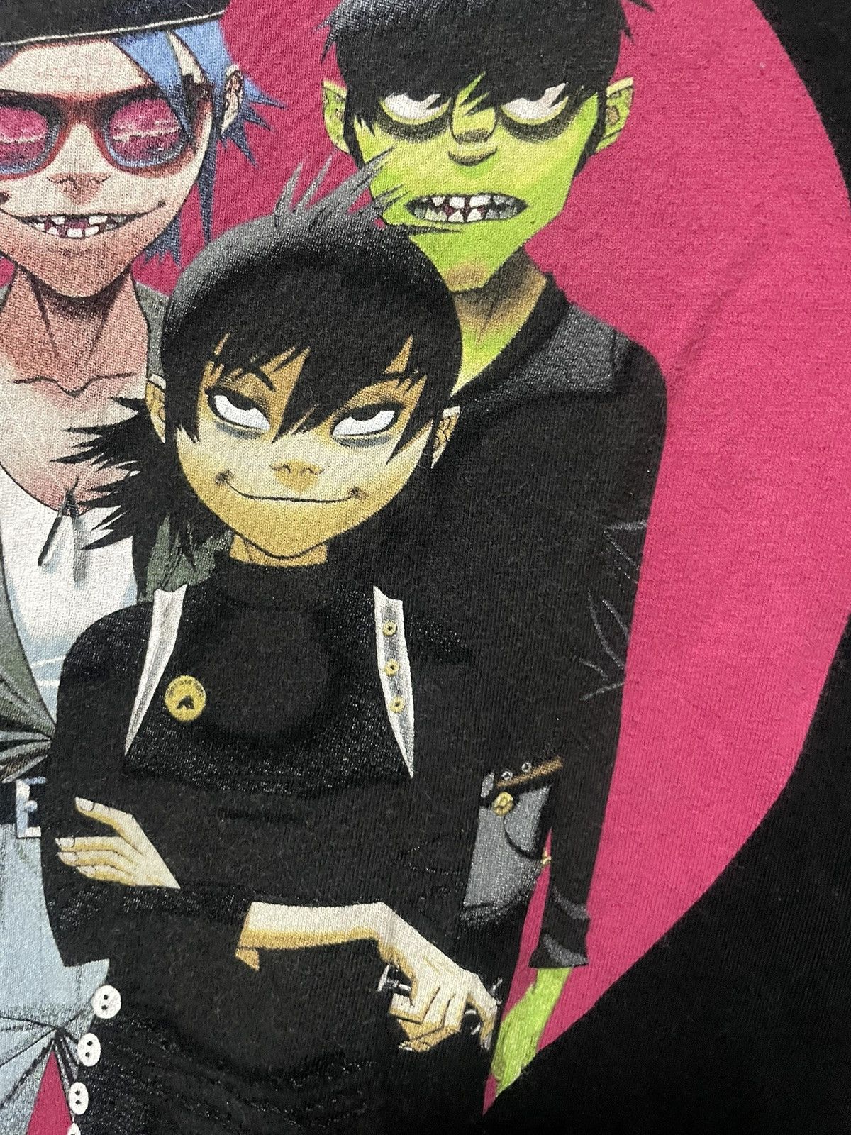 Band Tees Vintage Gorillaz Promo Album Graphic T-Shirt Y2K Band Tee Size US M / EU 48-50 / 2 - 6 Thumbnail