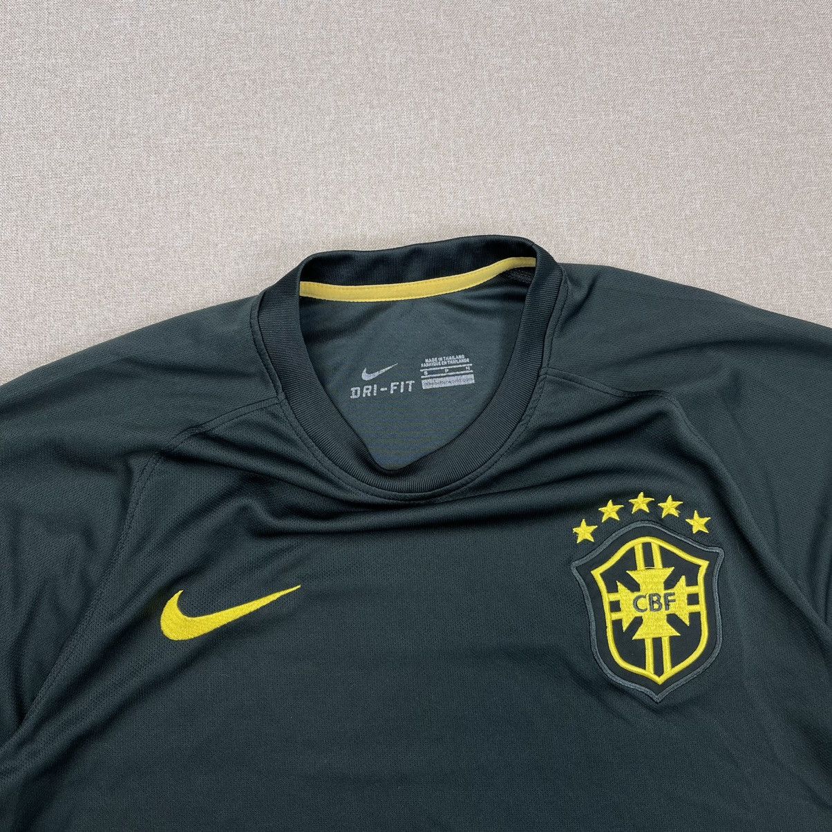 Nike NIKE BRASIL JERSEY SHIRT SOCCER FOOTBALL BLOKE CORE KIT Size US S / EU 44-46 / 1 - 3 Thumbnail