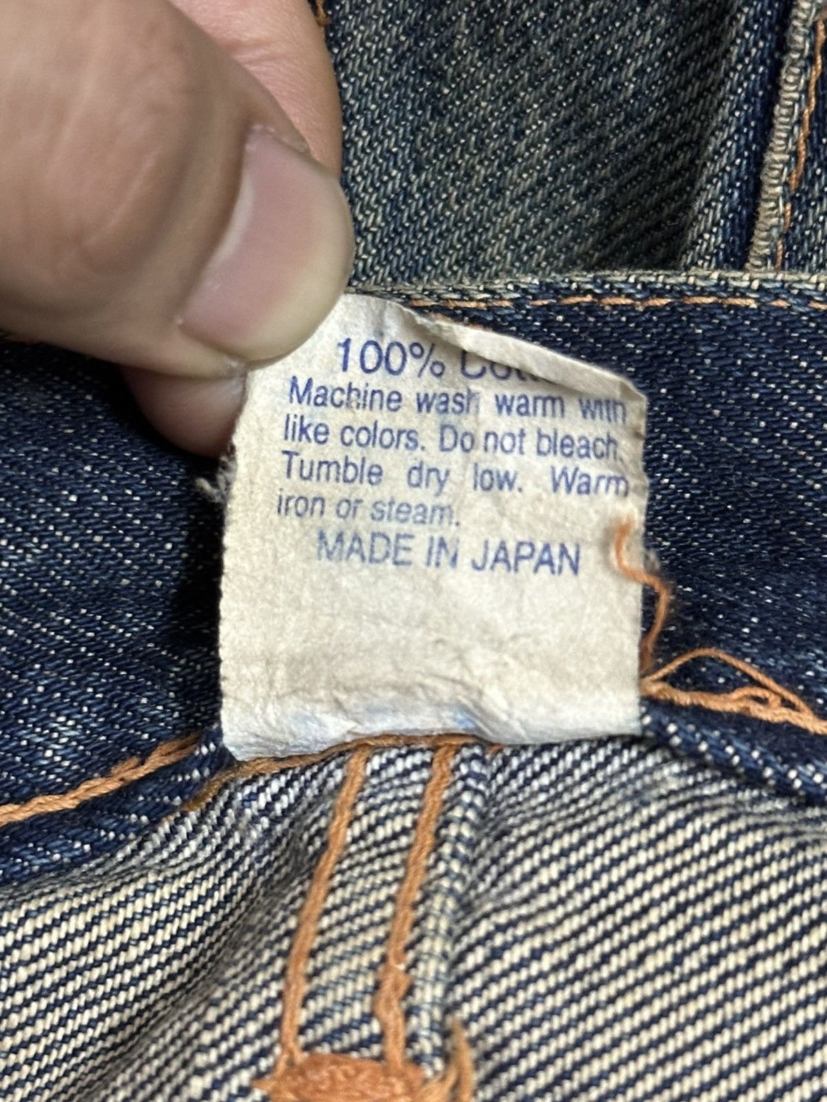 Japanese Brand Vintage Japan Post O’All Selvedge Mud Wash Style Jeans Size US 30 / EU 46 - 12 Thumbnail