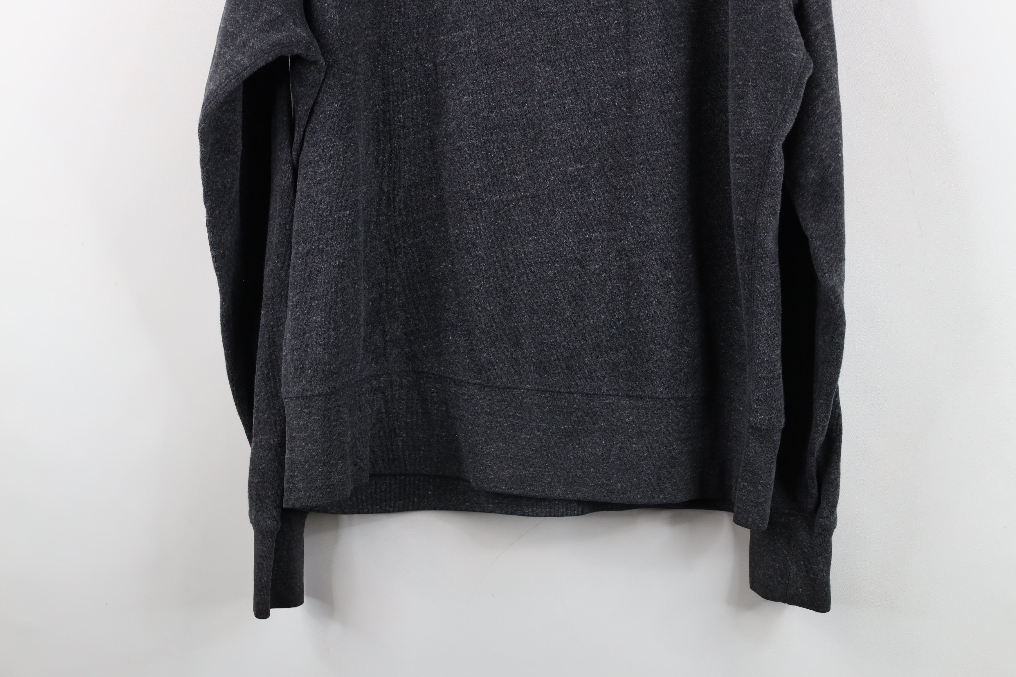 J.Crew J Crew Vintage Fleece Blank Crewneck Sweatshirt Dark Gray Size US L / EU 52-54 / 3 - 14 Thumbnail