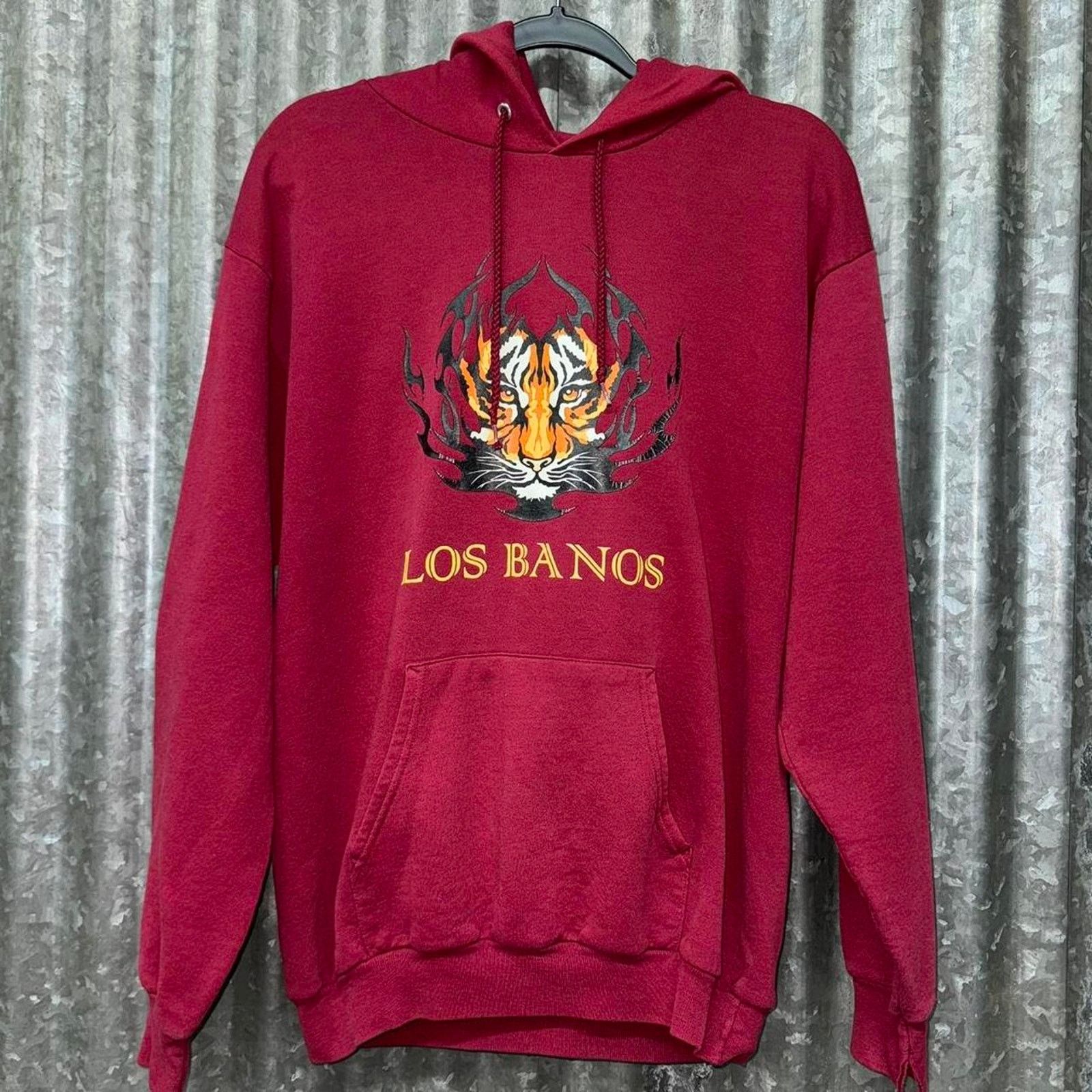 Vintage Vintage y2k los banos heavyweight hoodie Size US M / EU 48-50 / 2 - 1 Thumbnail