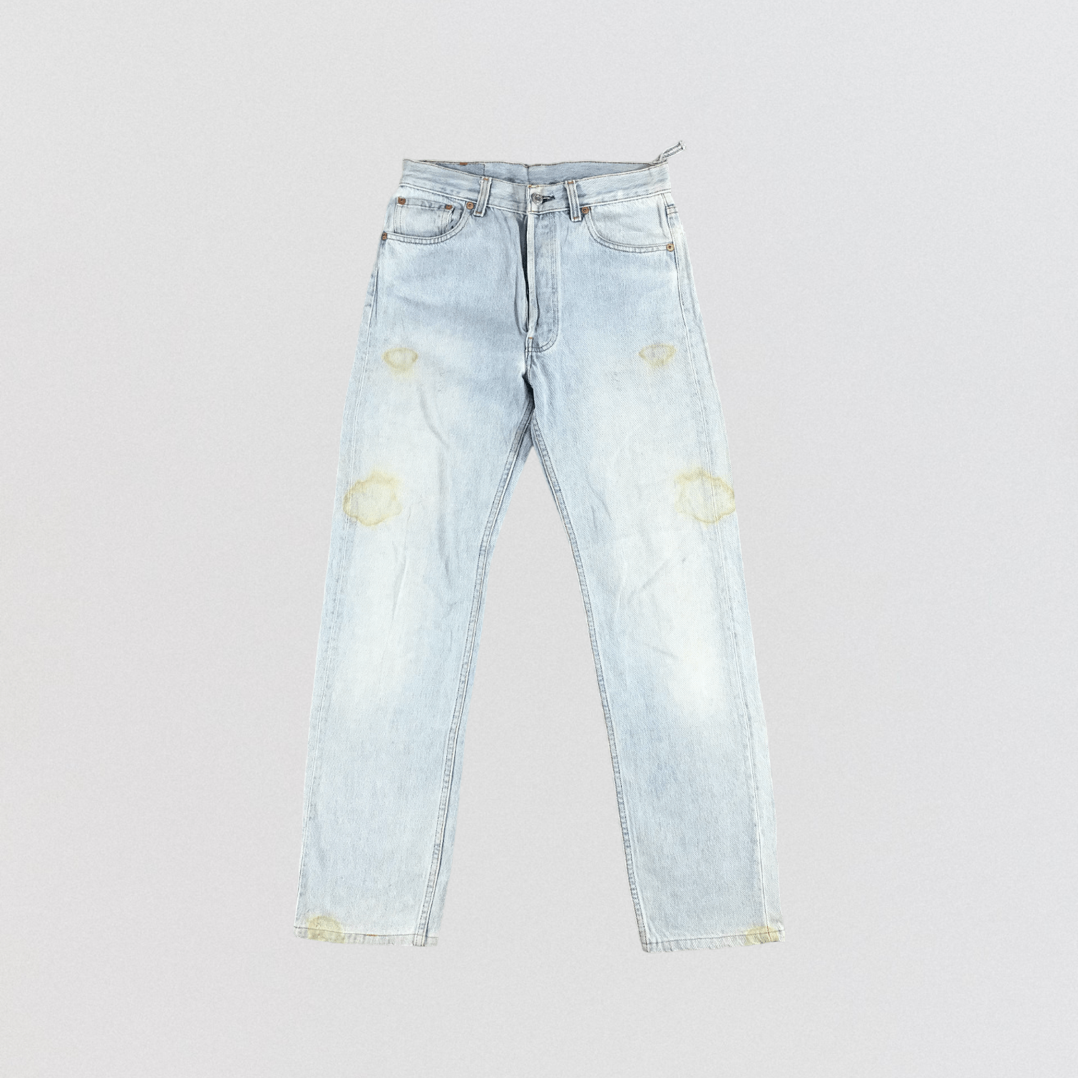 Levi's × Vintage Vintage 90s Light Wash Levis 501 Jeans-JM2195 Size US 28 / EU 44 - 1 Thumbnail