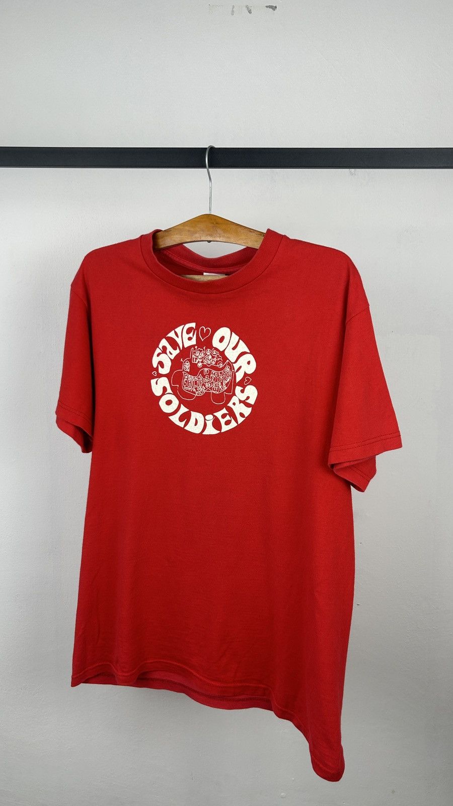 Vintage 1990s Save Our Soldiers Size US M / EU 48-50 / 2 - 5 Thumbnail
