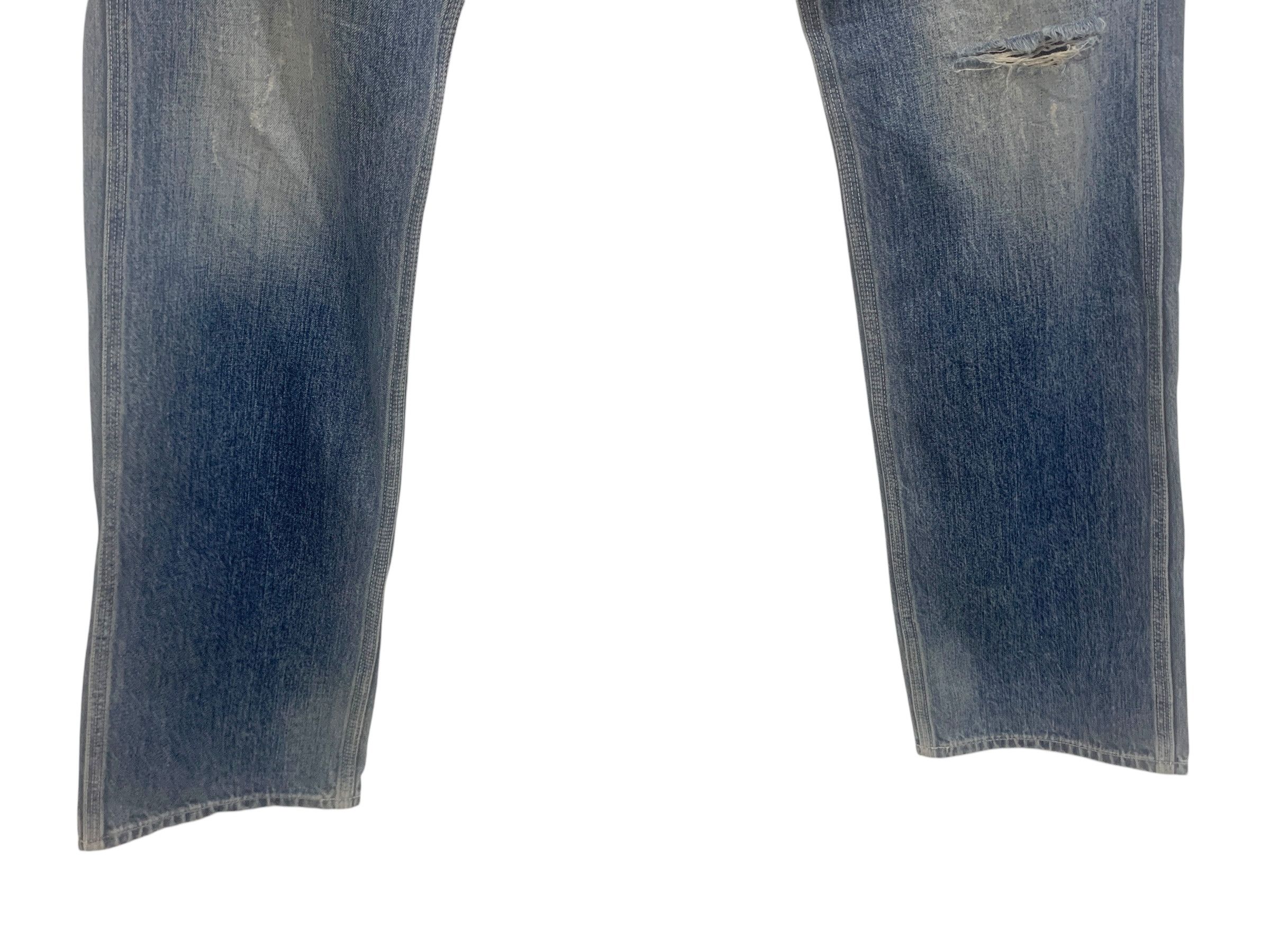 Oshkosh Oshkosh Carpenter Denim Pants Light Wash Workwear Size US 28 / EU 44 - 5 Thumbnail