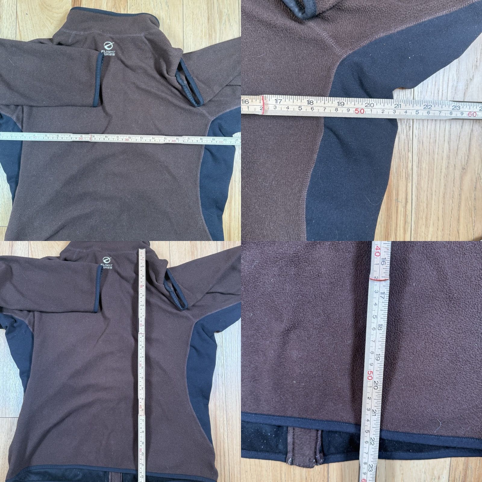 The North Face VTG The North Face Flight Series Jacket Women’s XL Brown Full Zip Fleece Polartec Flight Series Womens XL Brown Full Zip Fleece Jacket Size XL / US 12-14 / IT 48-50 - 8 Thumbnail